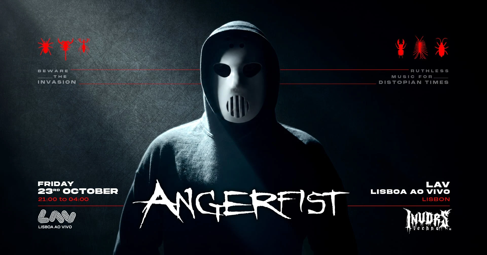 Angerfist & Ush| Lisbon 2026 Cover