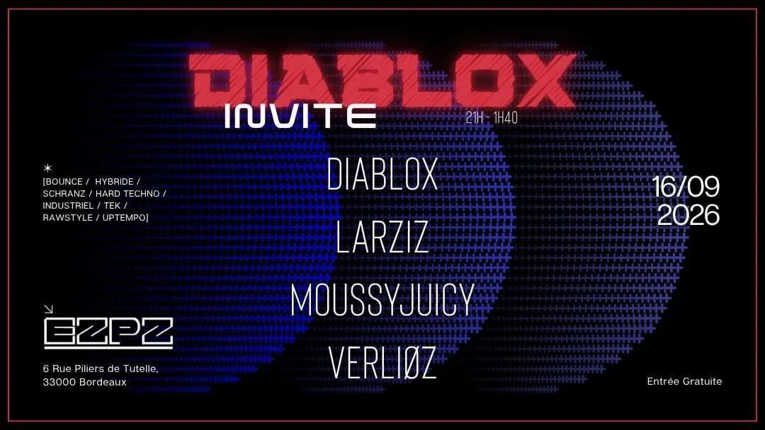 Diablox Invite @ Ezpz Cover