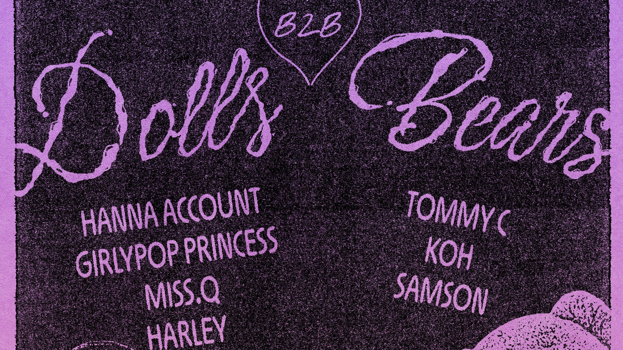 Dolls B2b Bears Cover