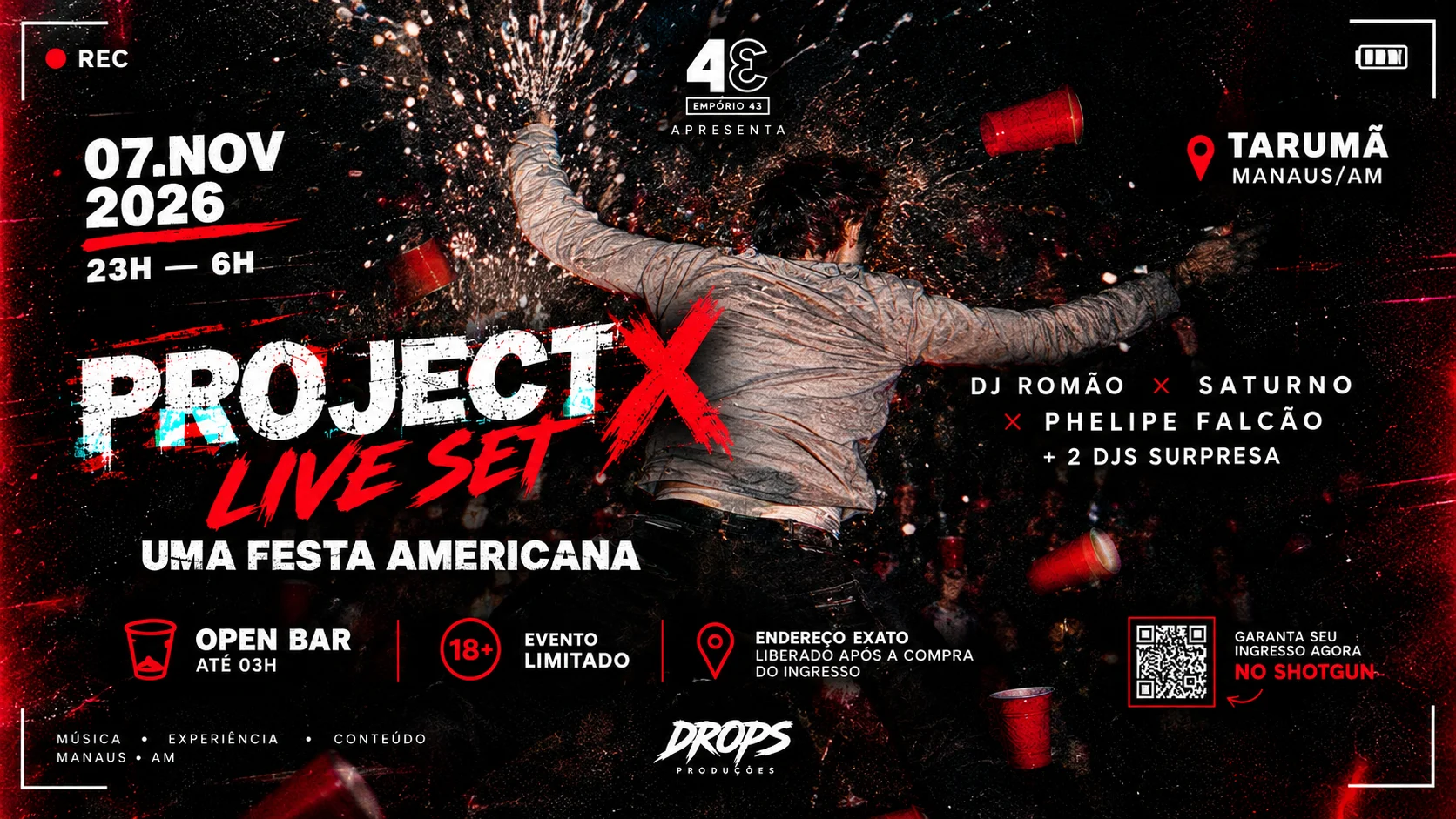 Project X - Live Set Cover