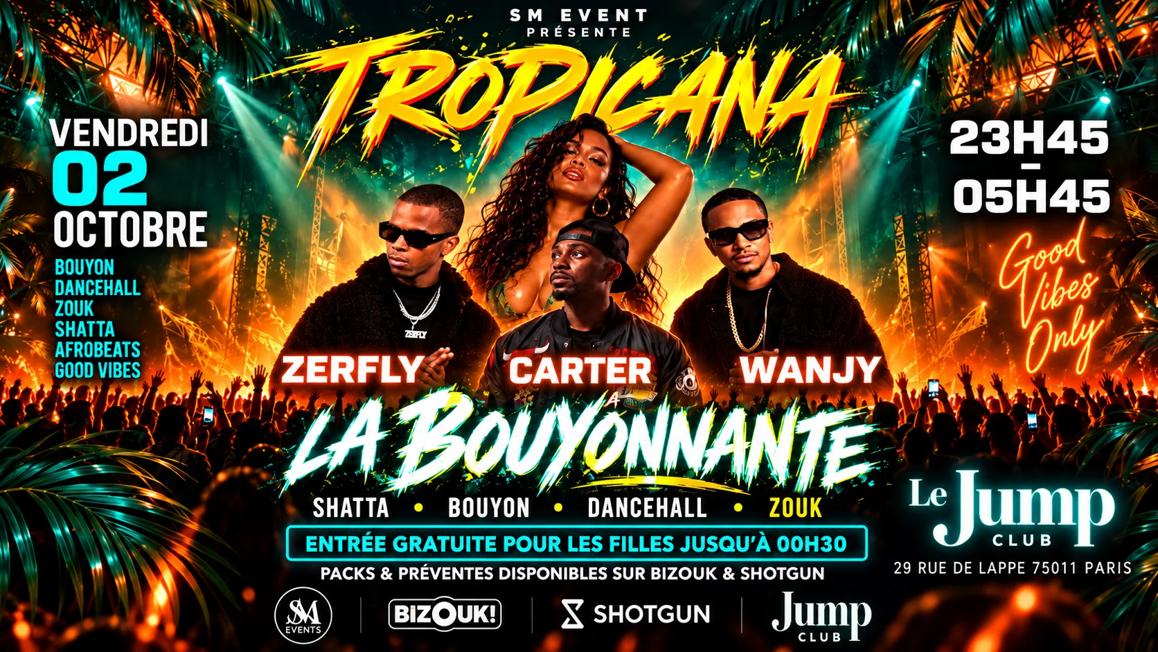 La Tropicana - La Bouyonnante - Dj Carter Wanjy Zerfly Cover