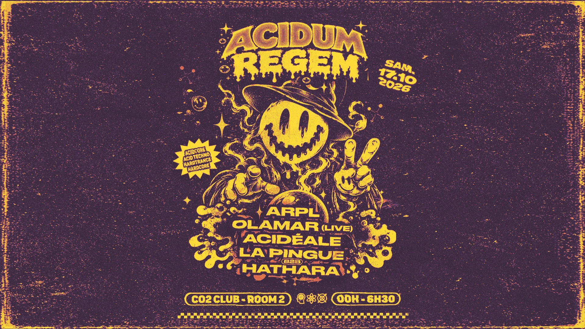 Acidum Regem W/Arpl, Olamar, Acidéale, Hathara, La Pingue Cover