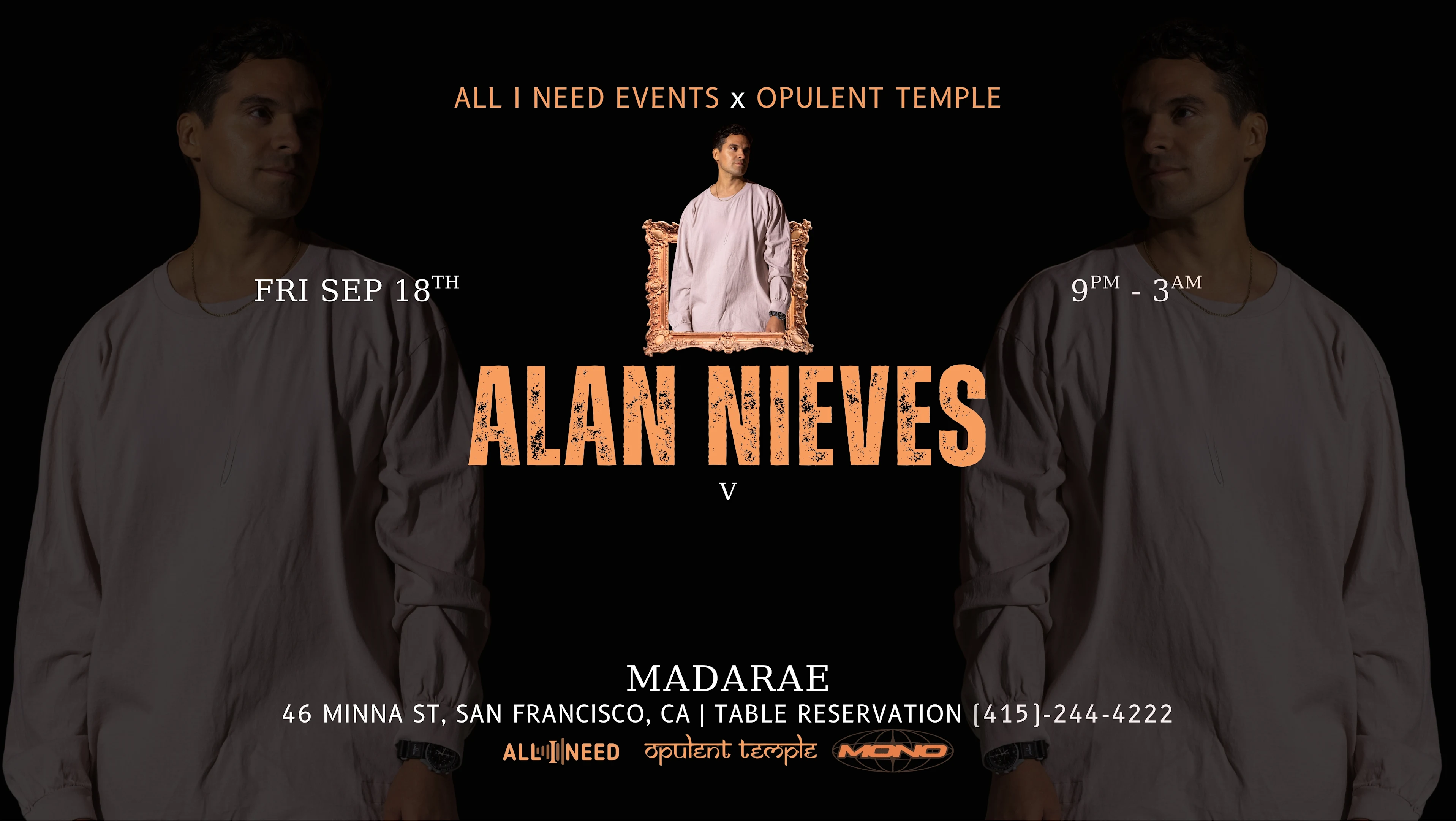 Alan Nieves (Tech House) At Madarae Cover