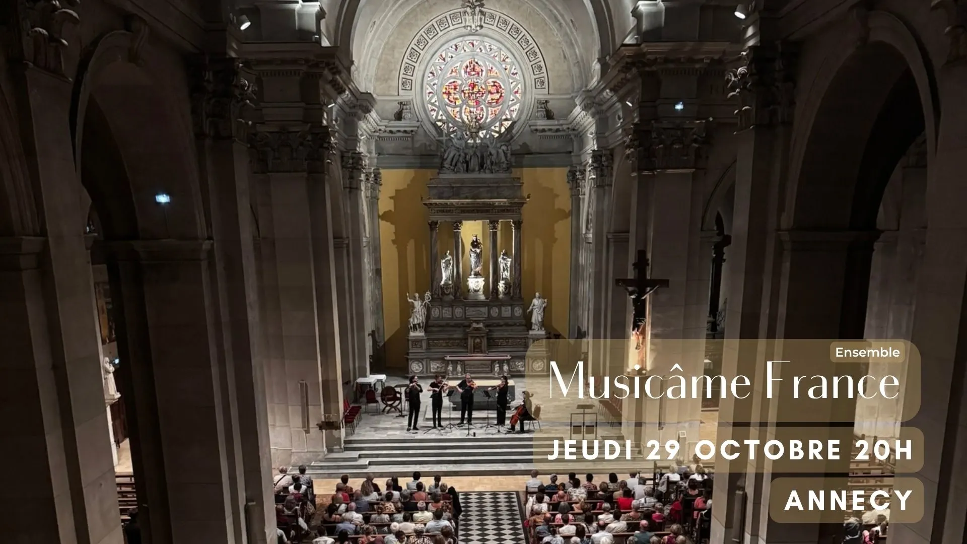 Concert À Annecy : Bach, Vivaldi, Schubert, Rachmaninov, Cover