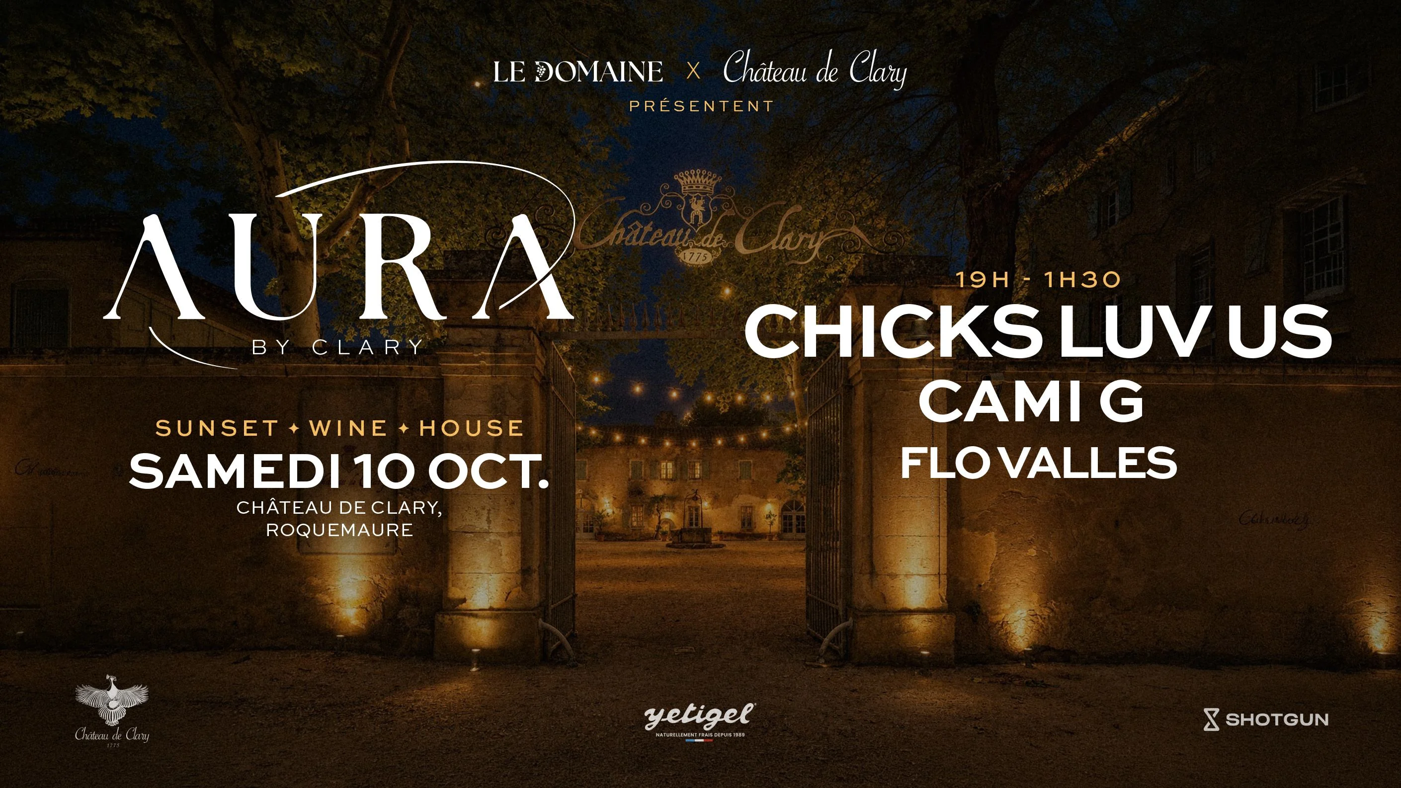 Aura By Clary • Le Domaine X Château De Clary Cover