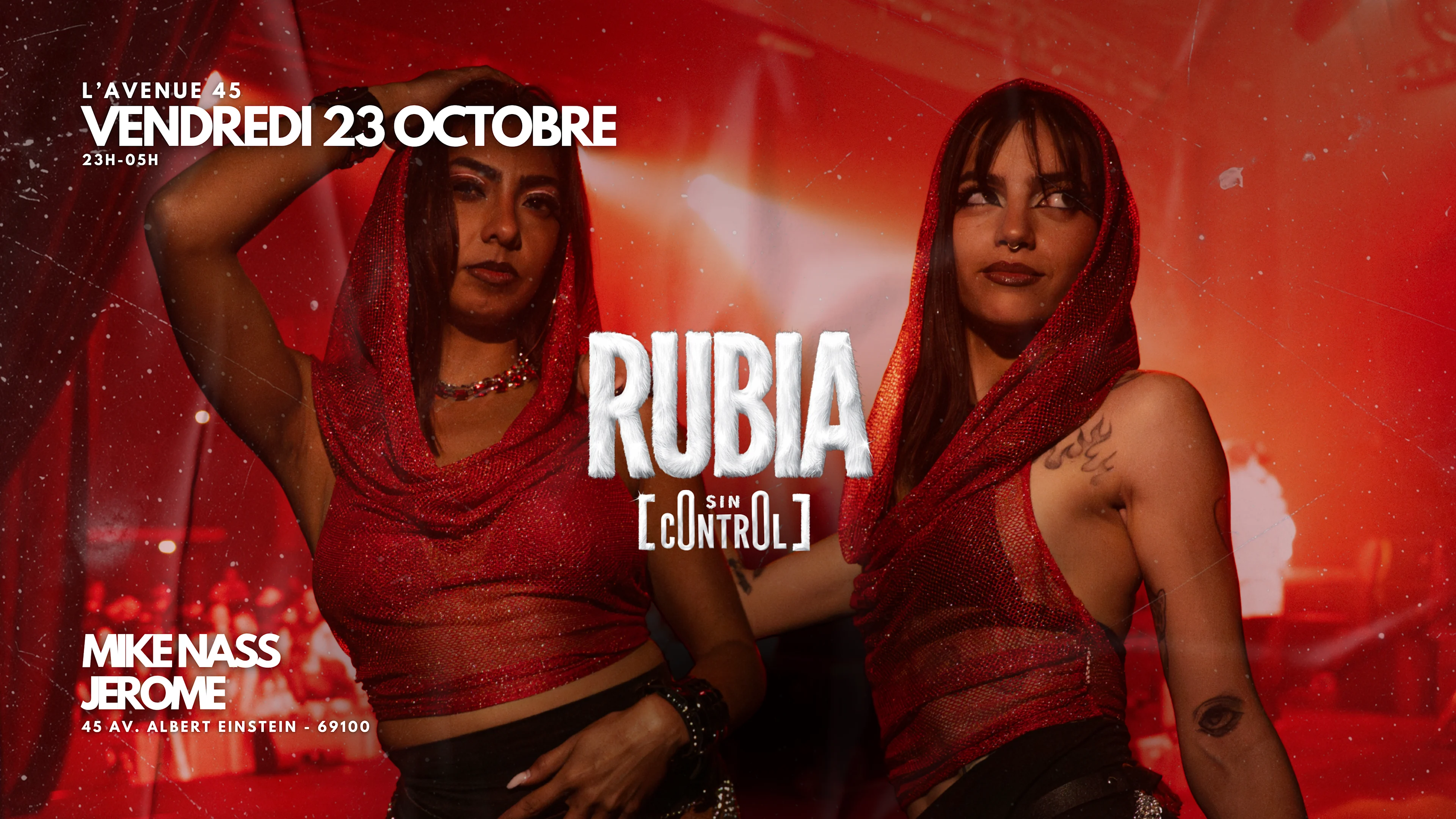 La Rubia X Avenue 45 Cover