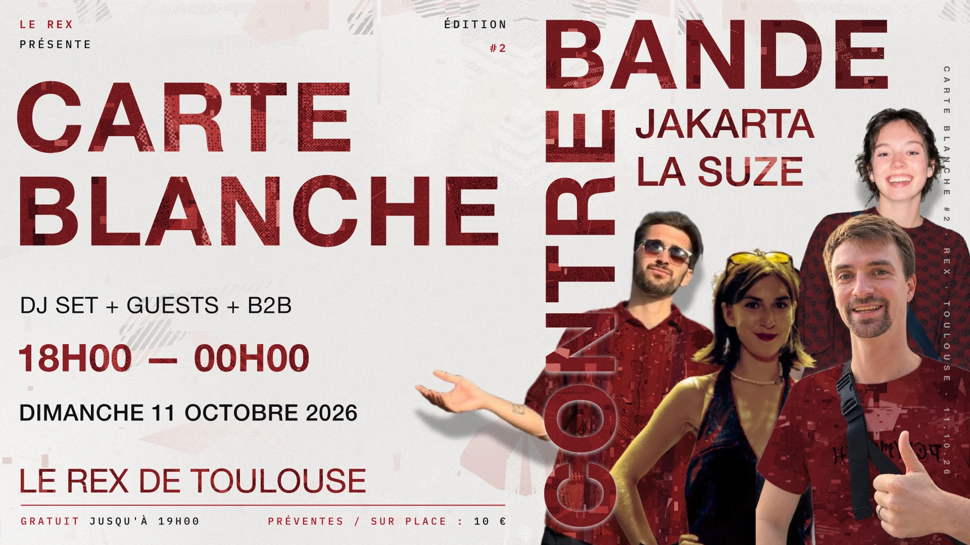 Dimanche Carte Blanche : Contrebande Cover