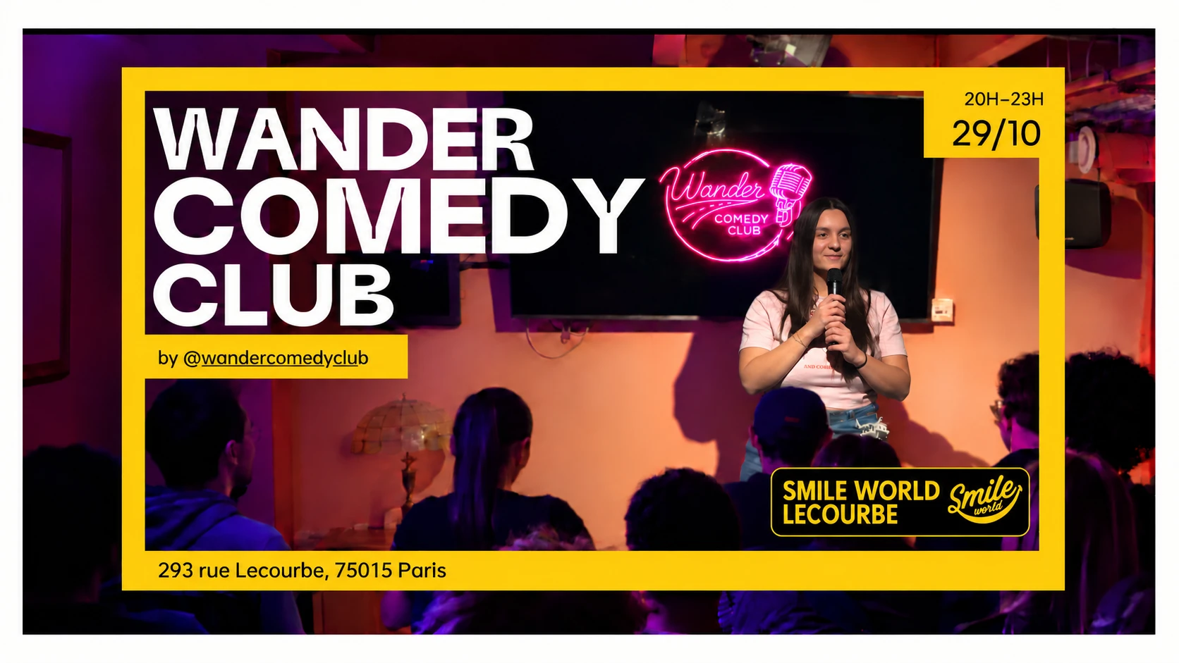 Wander Comedy Club X Dj Set Cover
