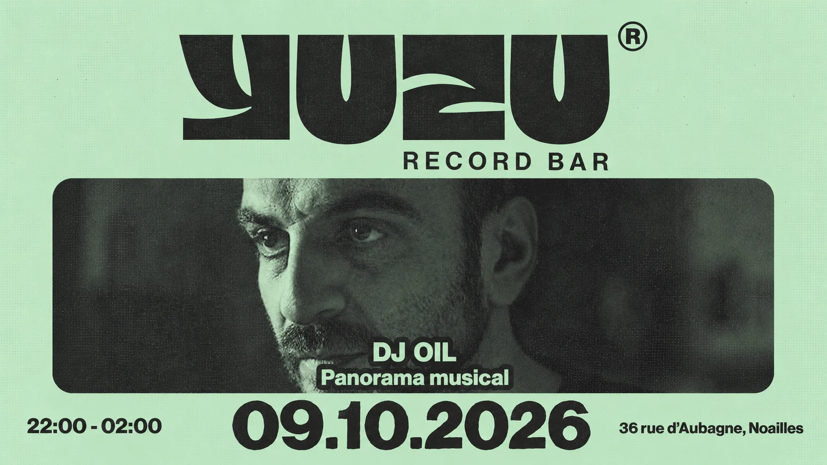 Dj Set Dj Oil @Yuzu Record Bar Cover