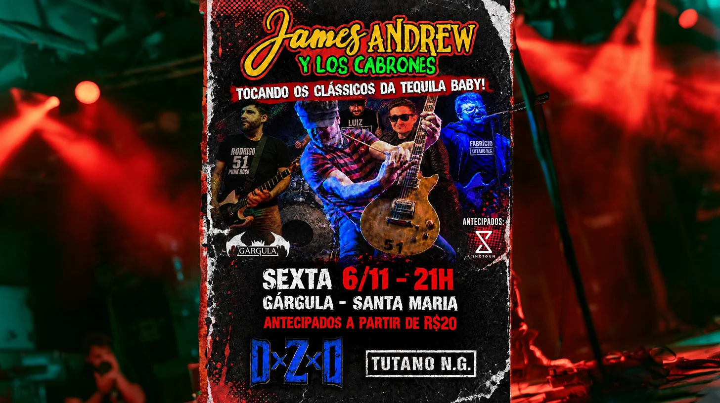 James Andrew Tocando Os Clássicos Da Tequila Baby Cover