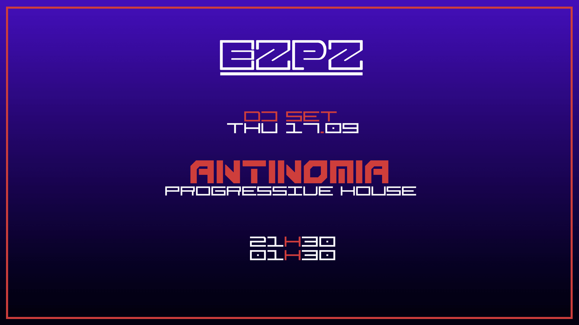 Antinomia @ Ezpz Cover