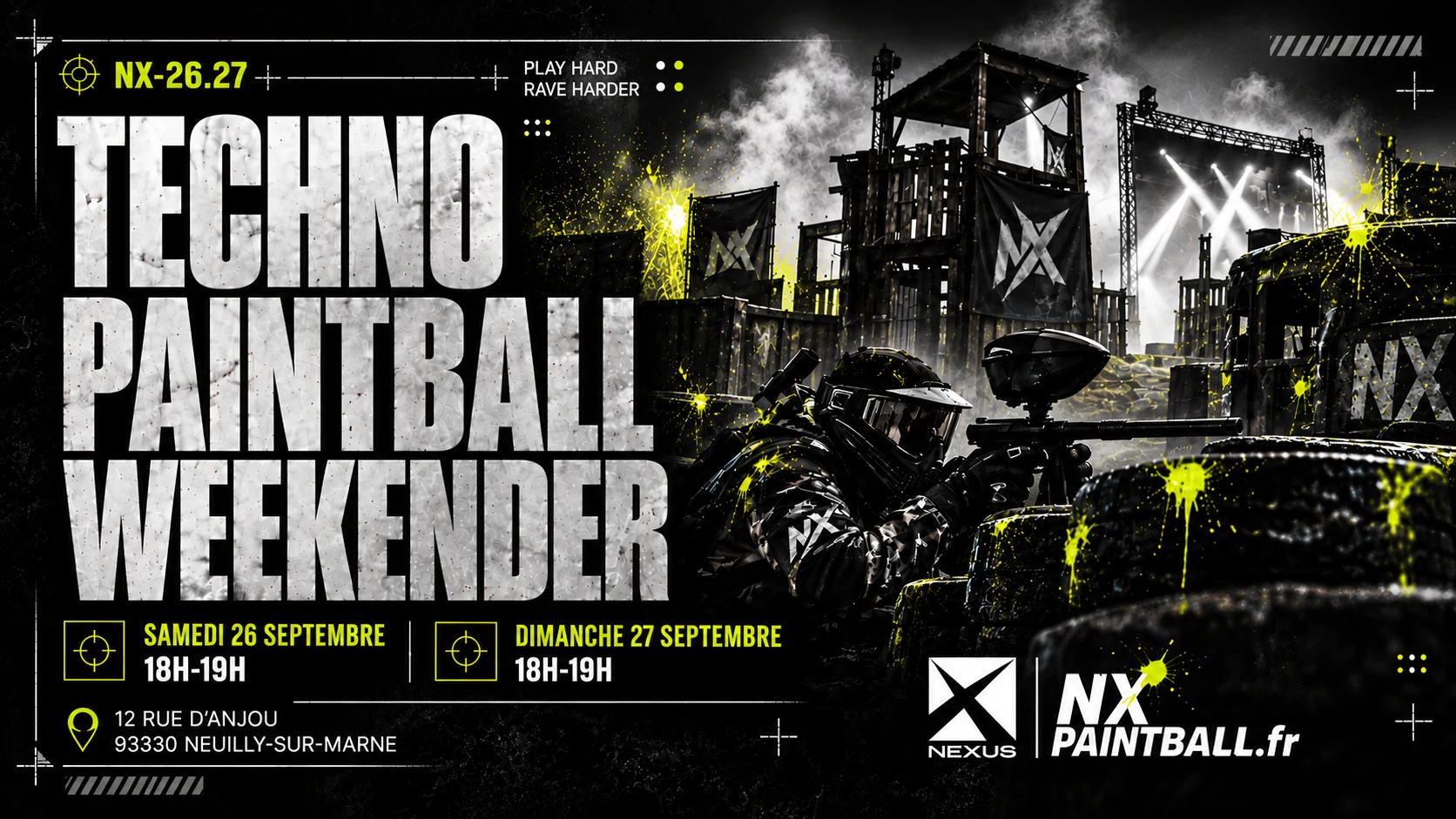 Nexus X Nx Paintball : Techno Paintball Weekender 8 Cover