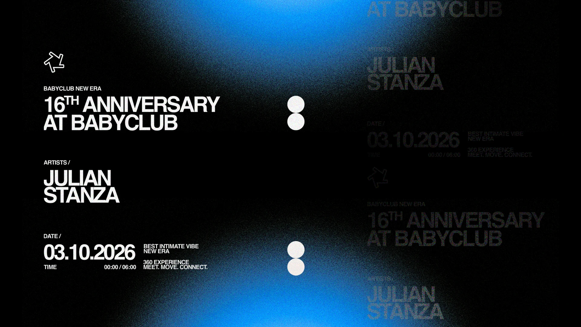 Baby Anniversary 16 Years : Stanza + Julian Cover
