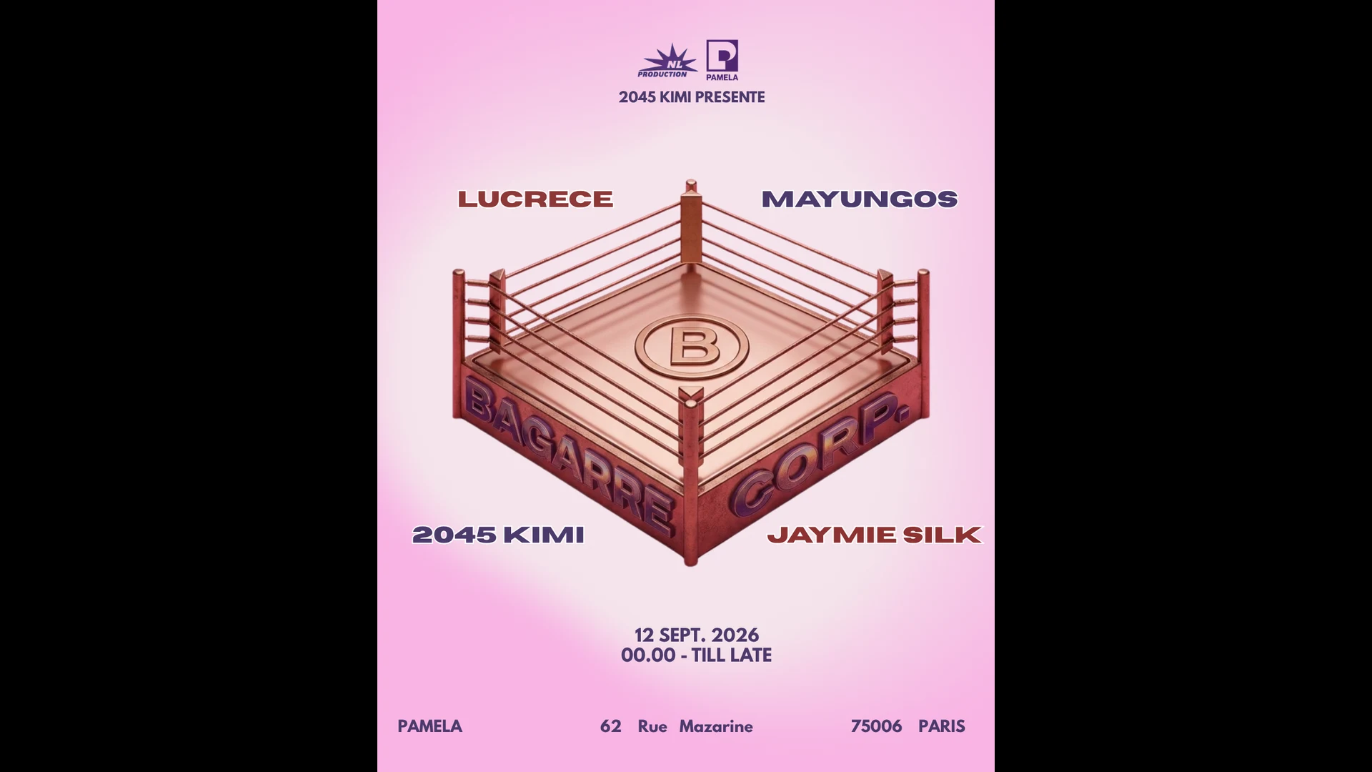 Bagarre Corp. - Jaymie Silk, Mayungos, Lucrèce, 2045kimi Cover