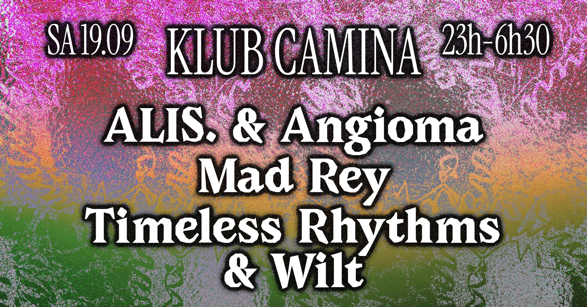 Klub Camina [Alis., Angioma, Mad Rey, Timeless Rhythms,Wilt] Cover