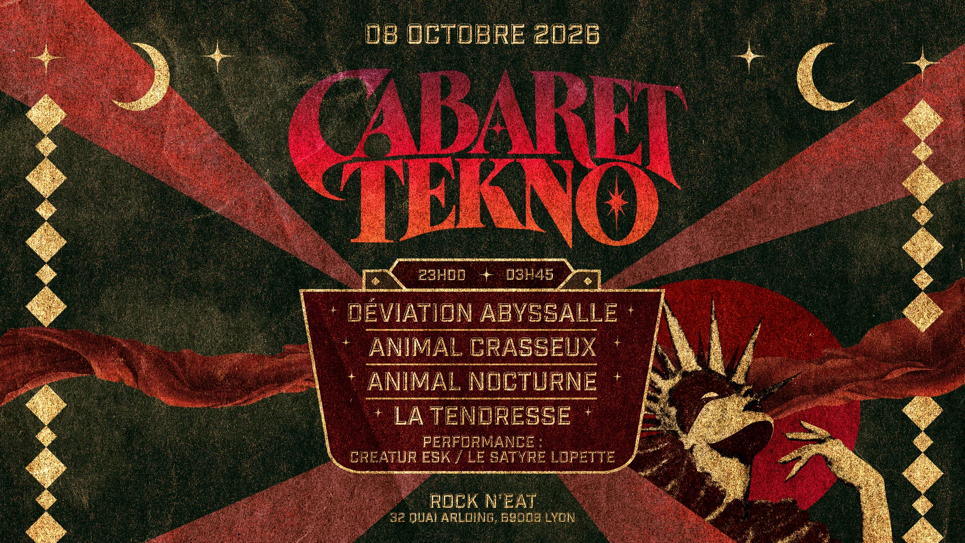 Cabaret Tekno Cover