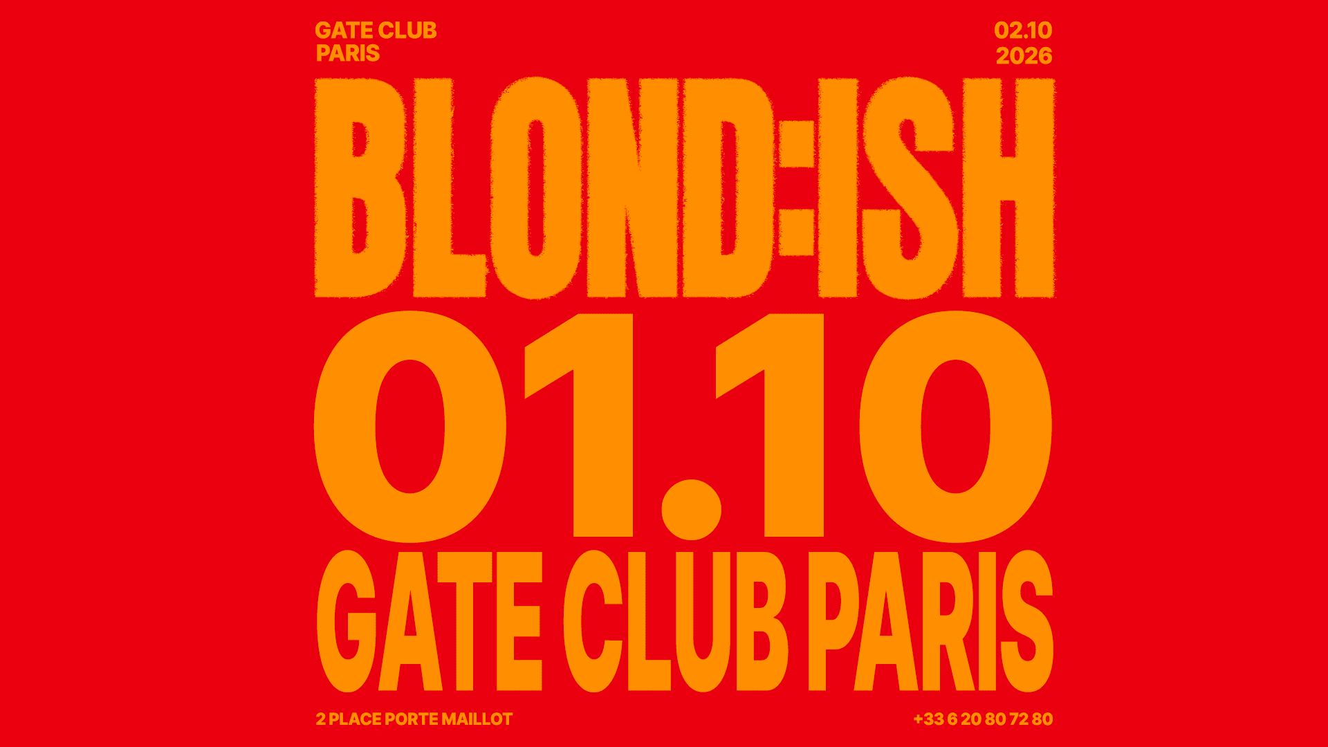 Blond:Ish At Gate Club Paris - Fashion Week Party Cover