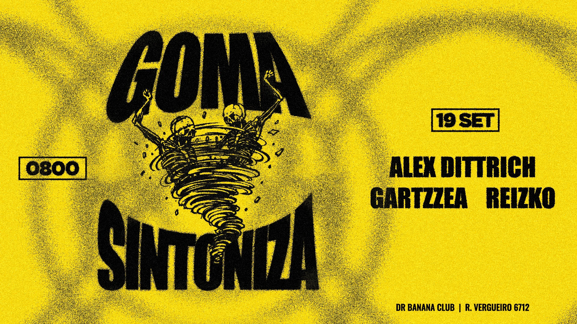 Goma Room X Sintoniza @ Dr Banana Club Cover