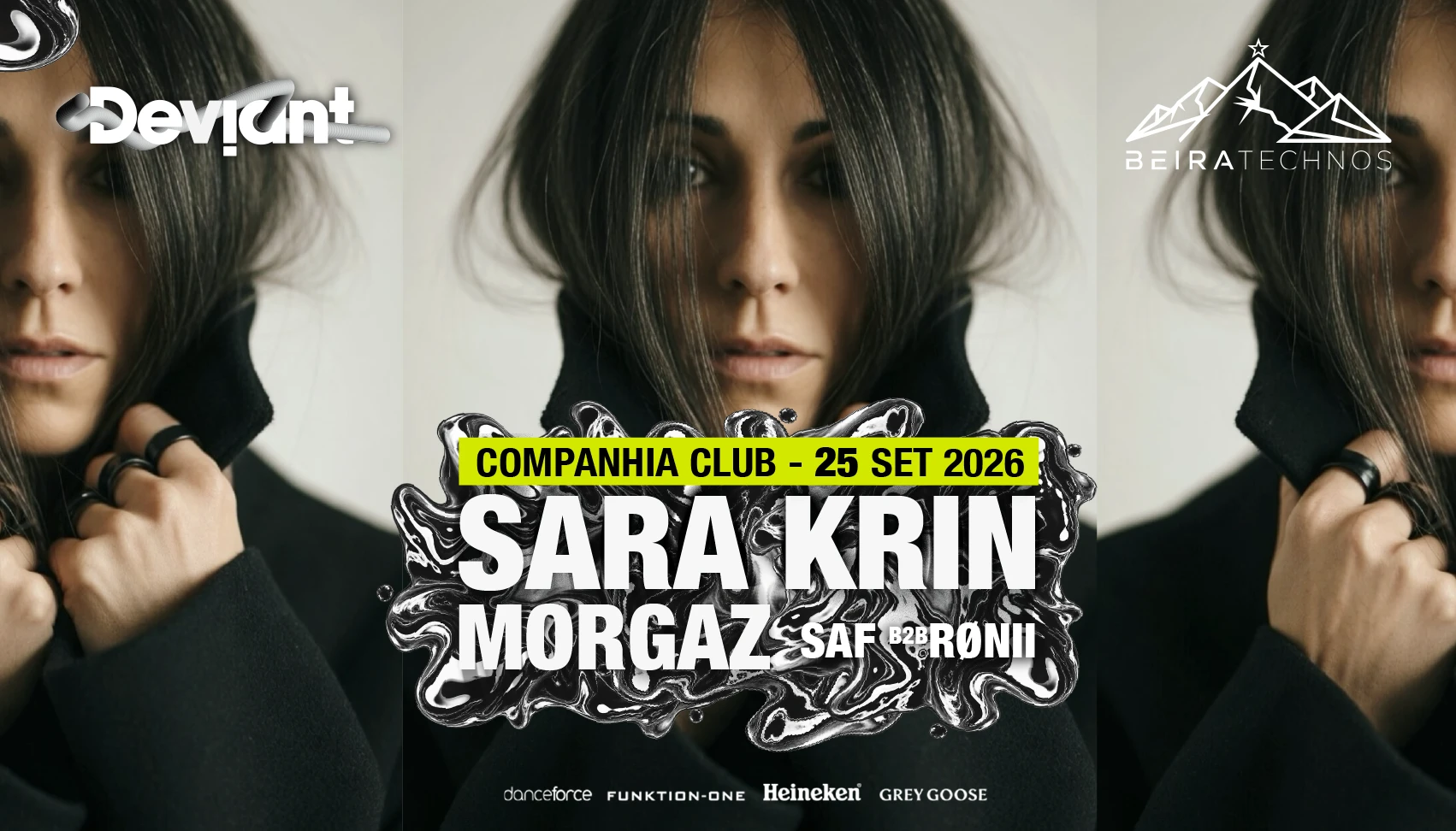 Deviant Sara Krin + Morgaz + Saf B2b Rønii Cover