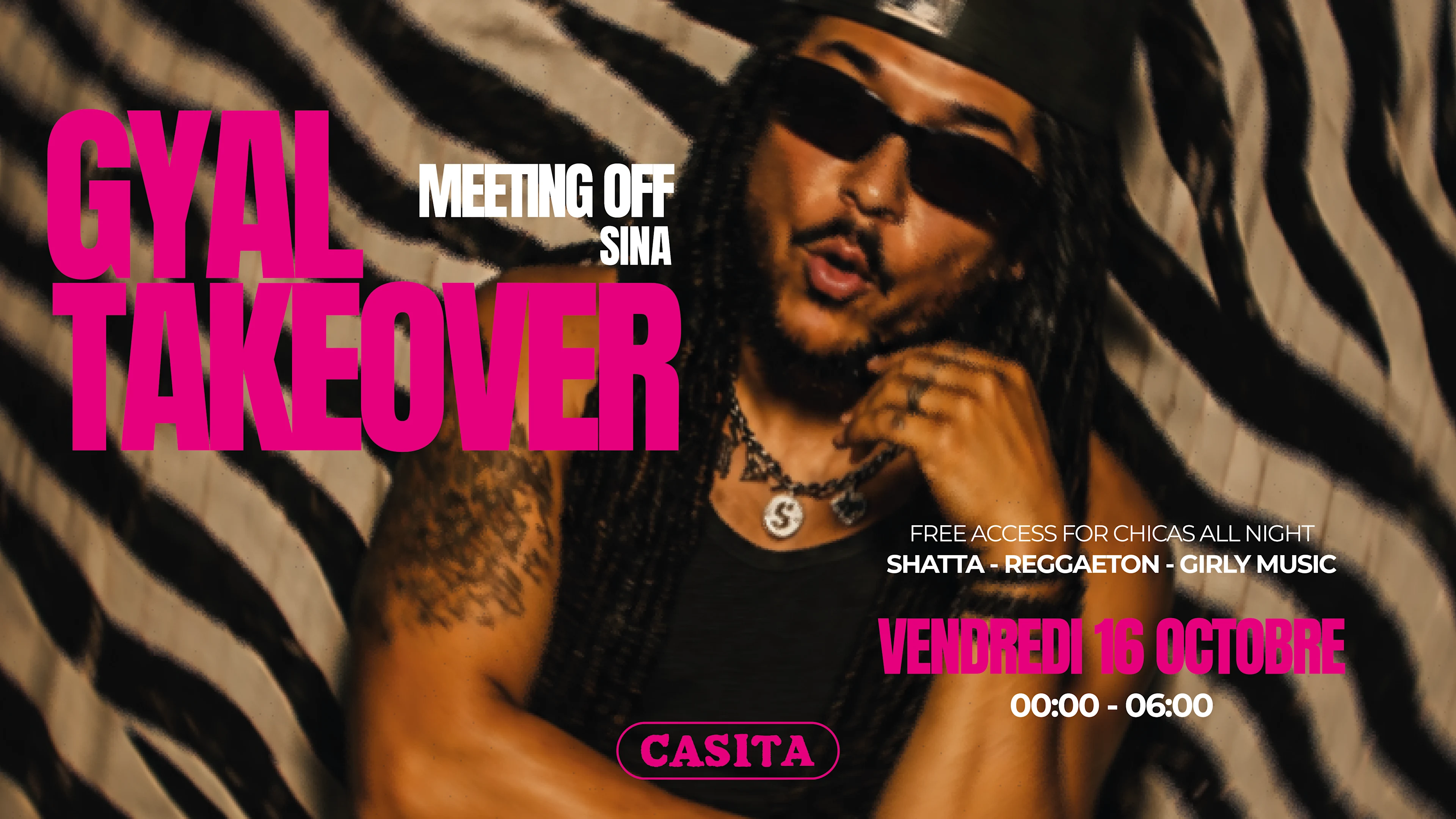 Vendredi 16 Octobre - Gyal Takeover Cover