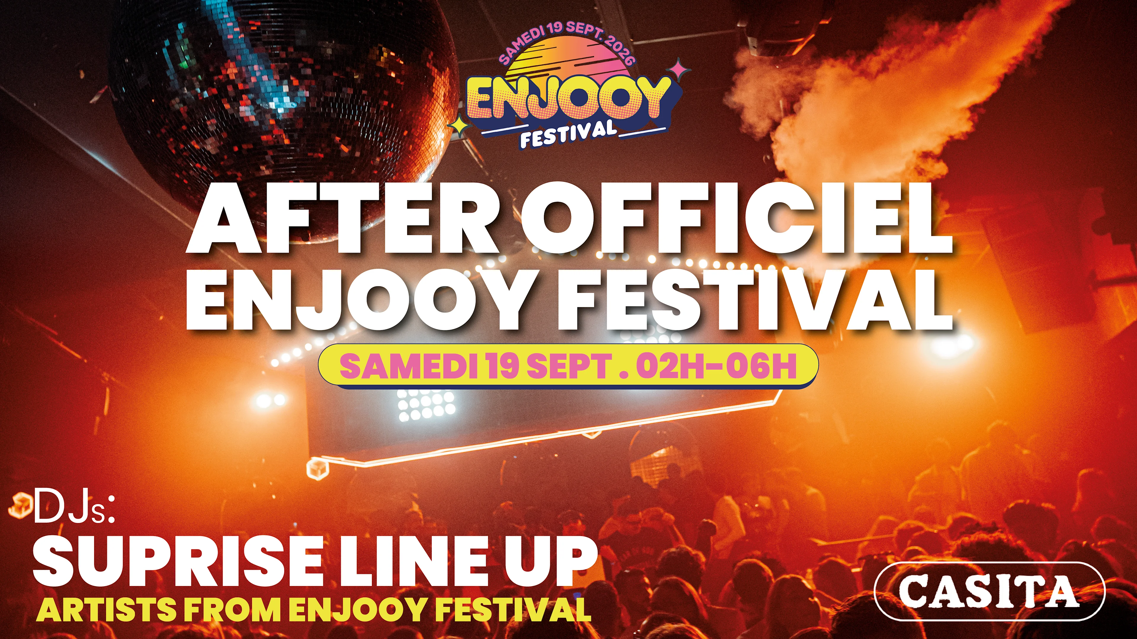 After Officiel Enjooy Festival - 19/09 Cover