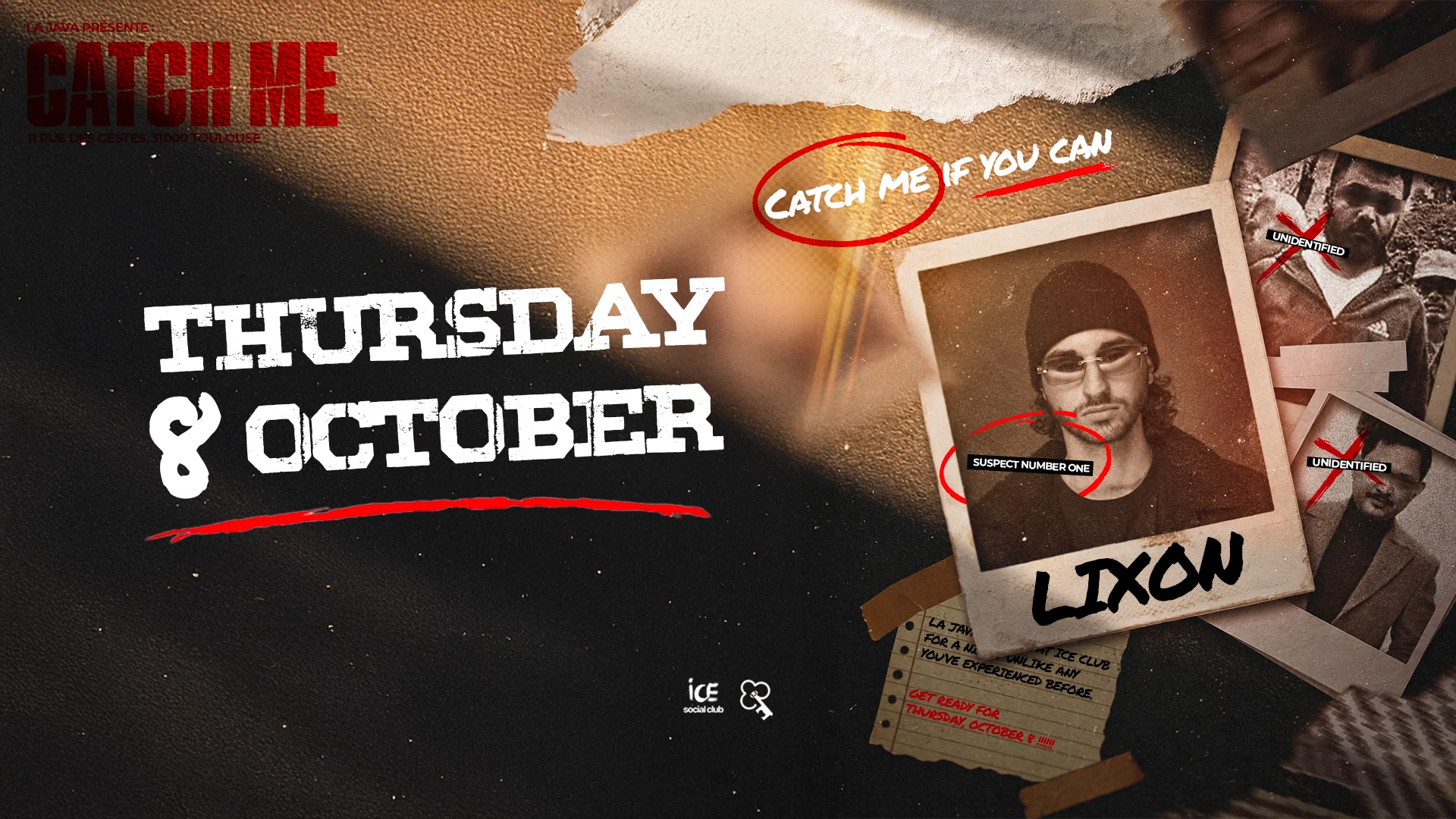 La Java - Catch Me Invite Lixon @Ice Club Cover