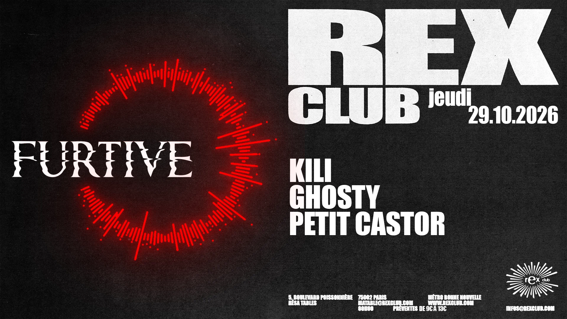 Furtive: Kili, Ghosty, Petit Castor Cover