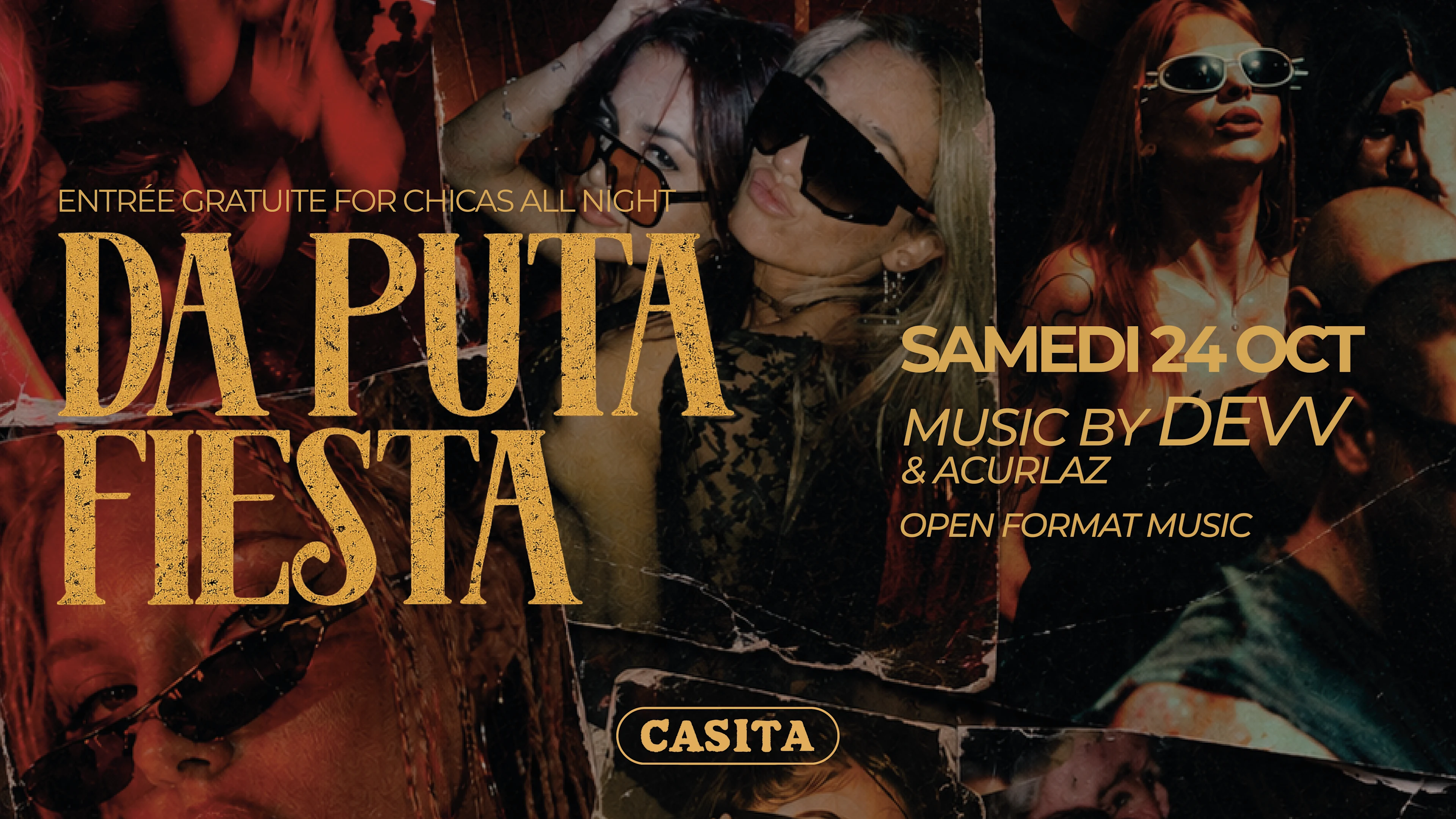 Samedi 24 Octobre - Da Puta Fiesta Cover