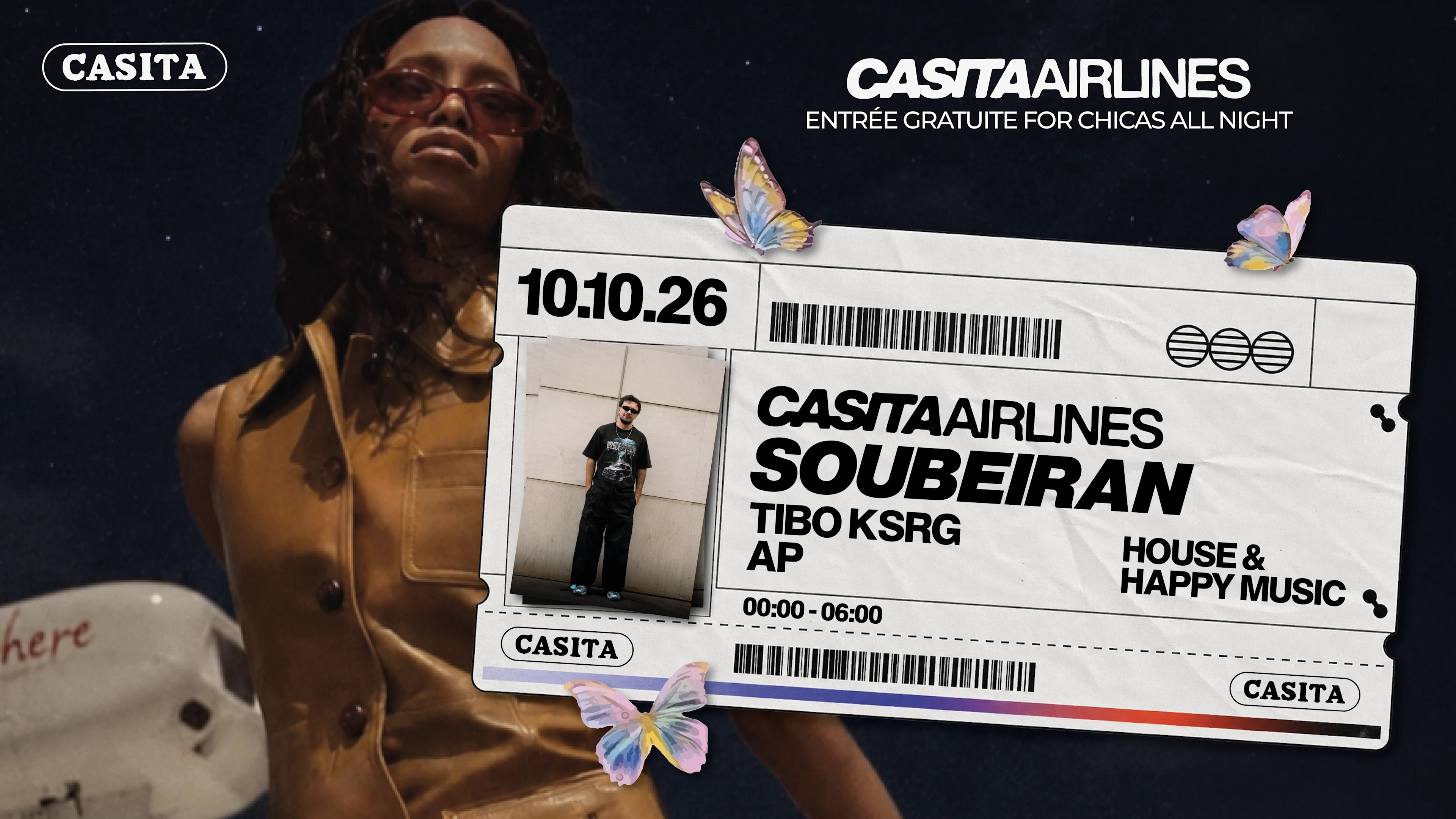Samedi 10 Octobre - Casita Airlines Cover