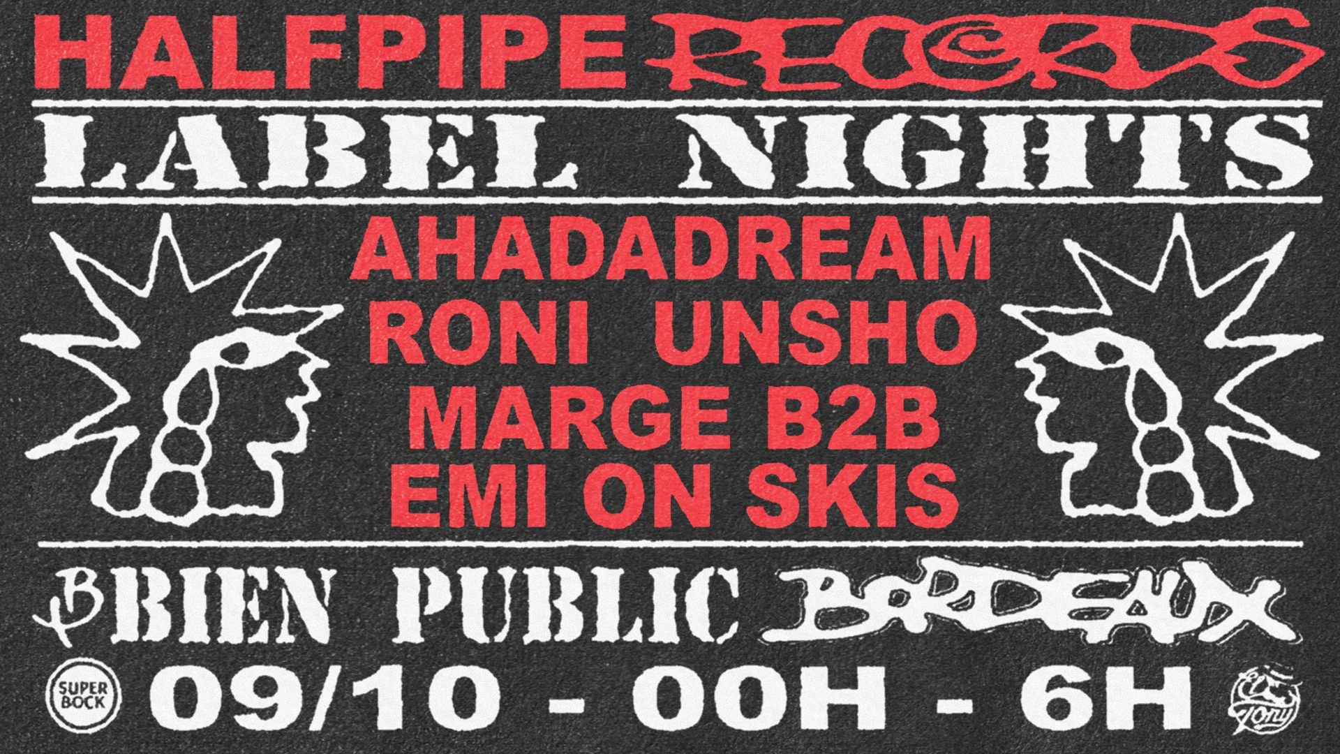 Halfpipe Records: Ahadadream, Roni, Unsho, Marge, Emi... Cover