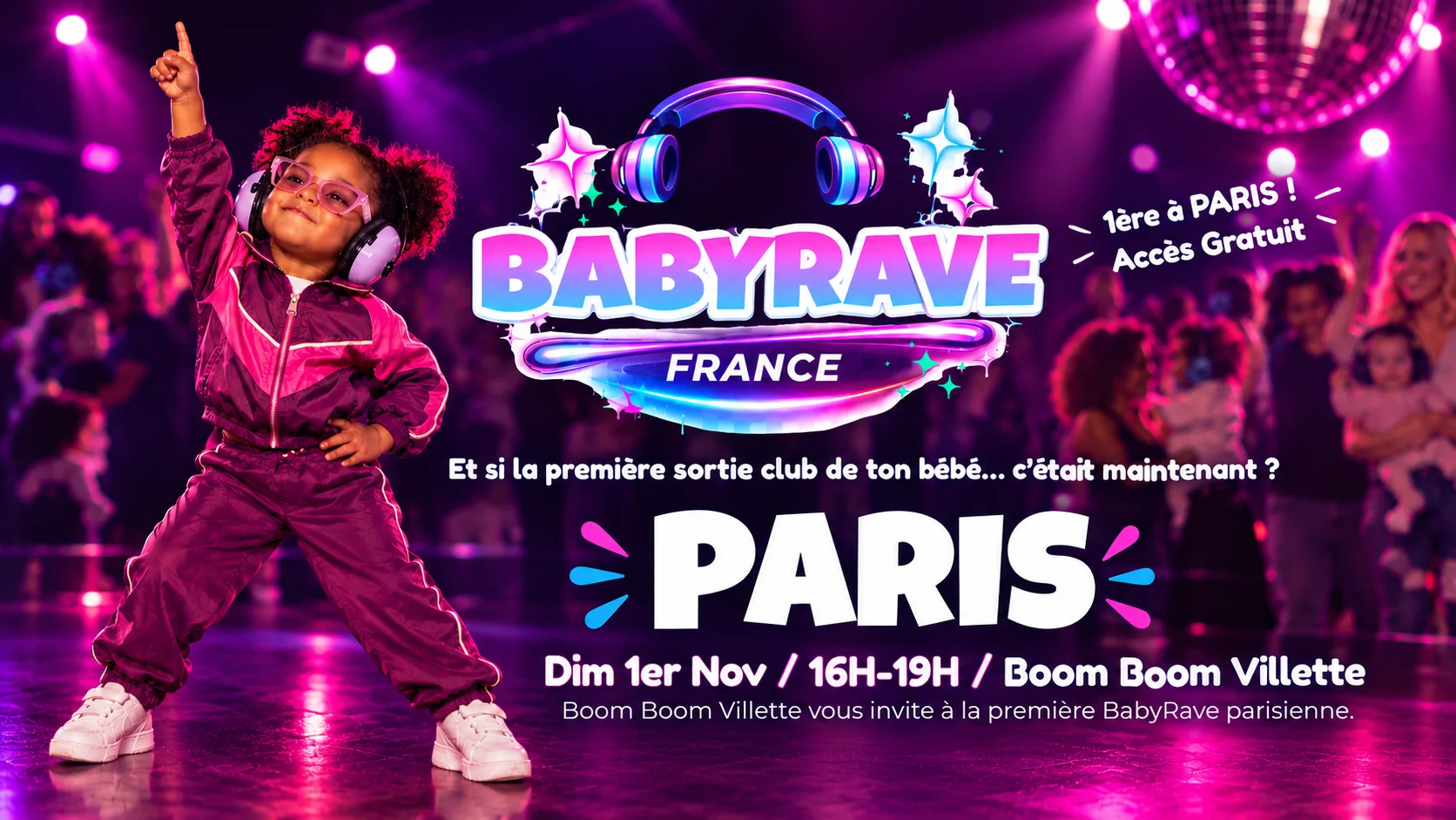La Baby Rave Débarque À Boom Boom Villette Cover