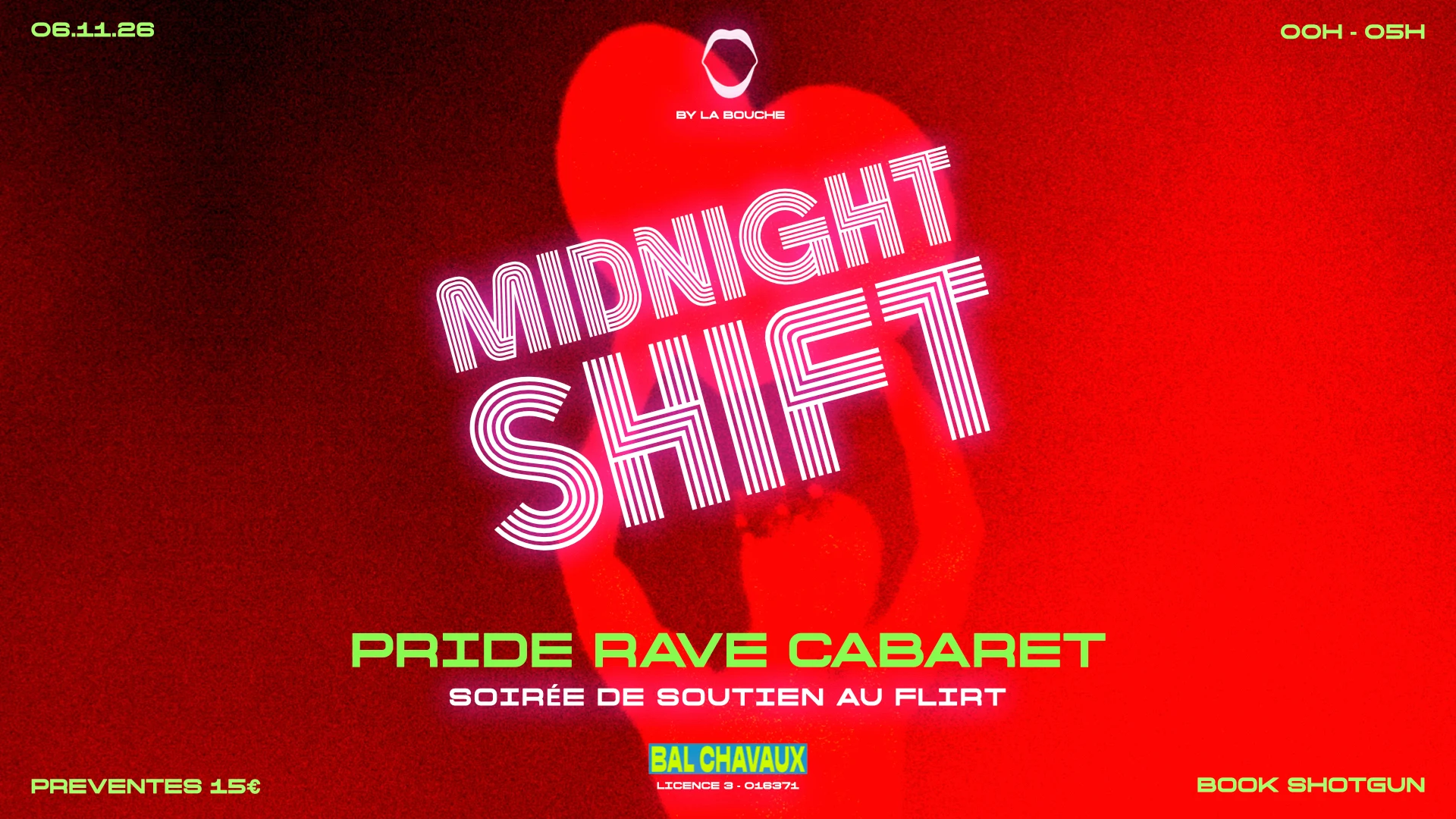Midnight Shift #2 - La Bouche Cover