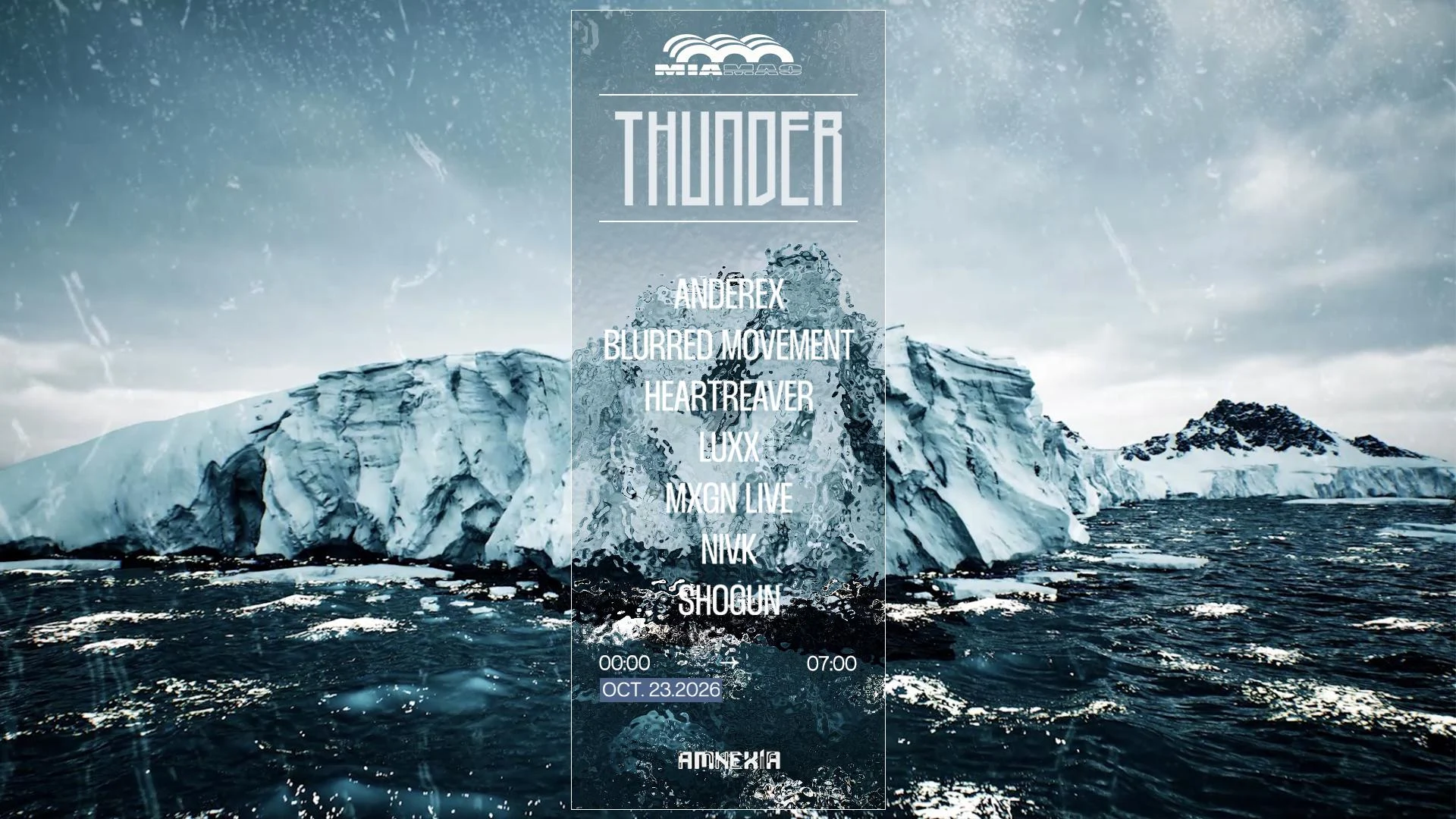 Thunder : Anderex, Nivk, Mxgn (Live), Shogun, Heartreaver Cover