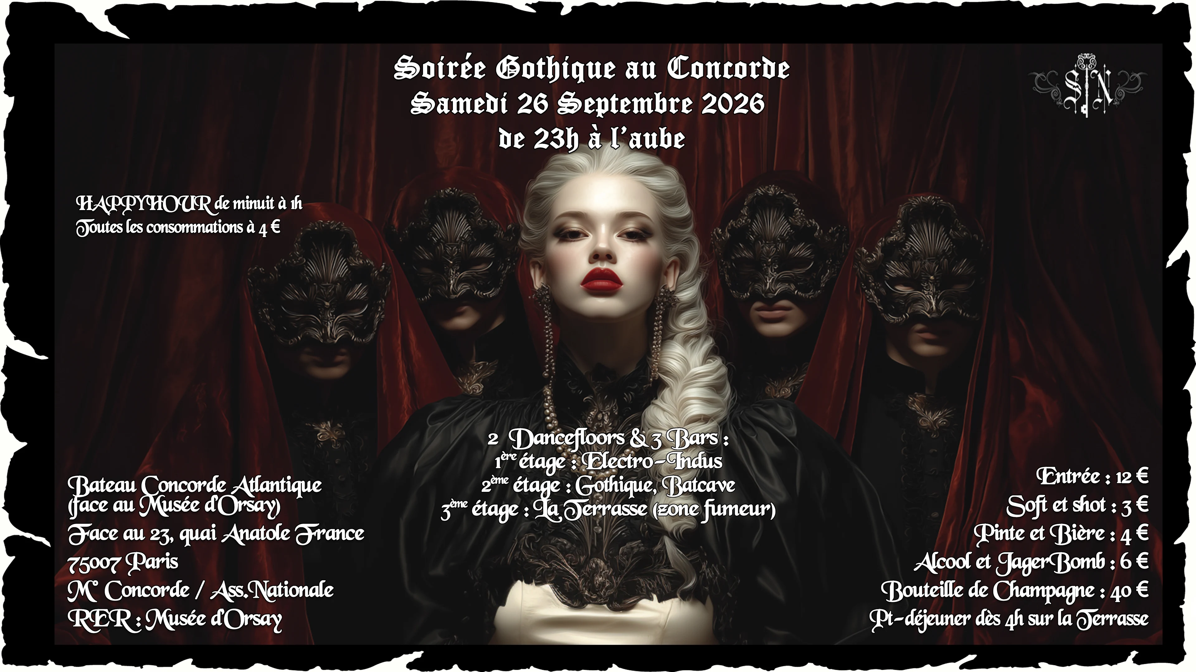 Soirée Gothique À Concorde Cover