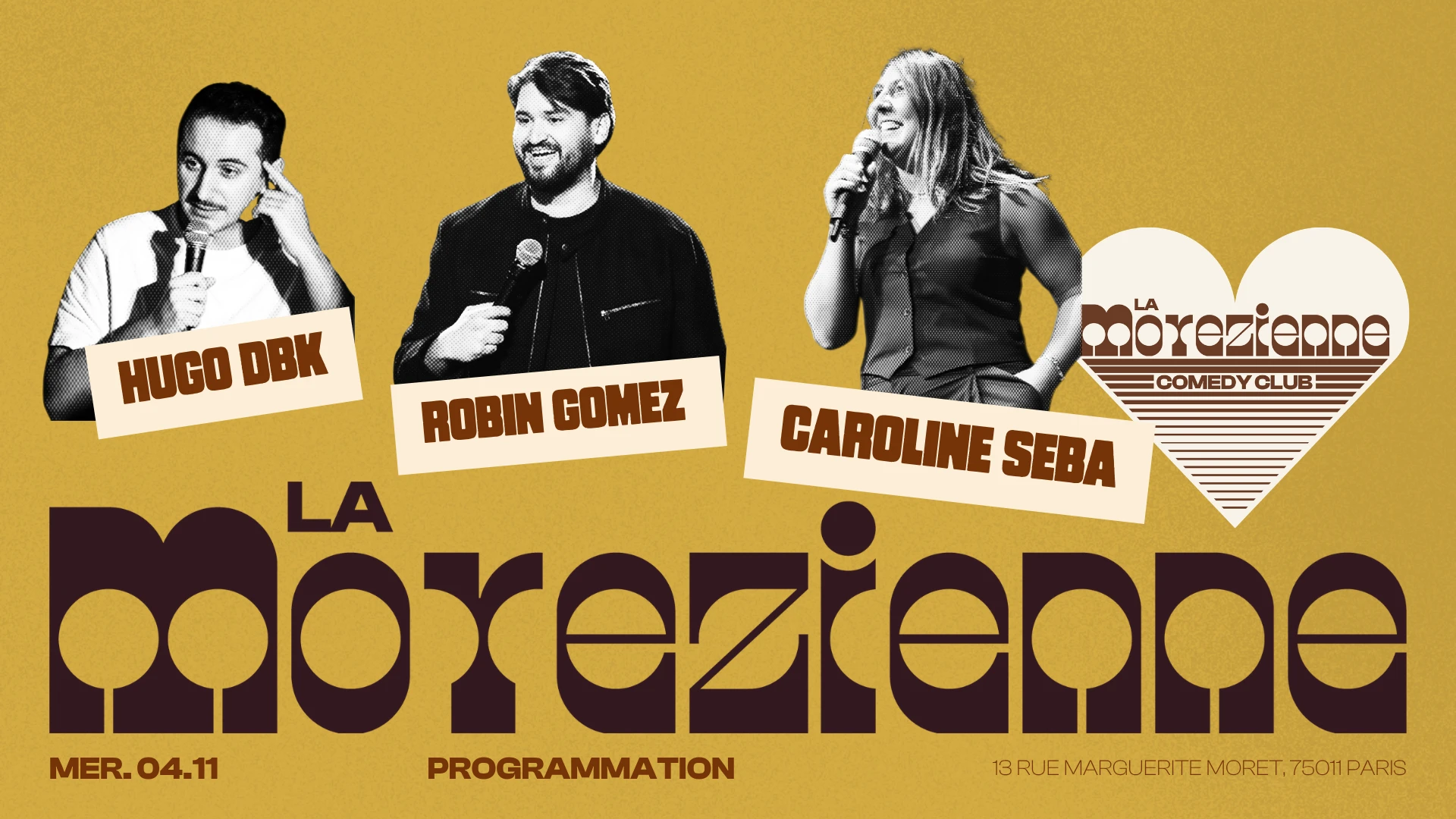 Hugo Dbk, Robin Gomez & Caroline Seba Cover