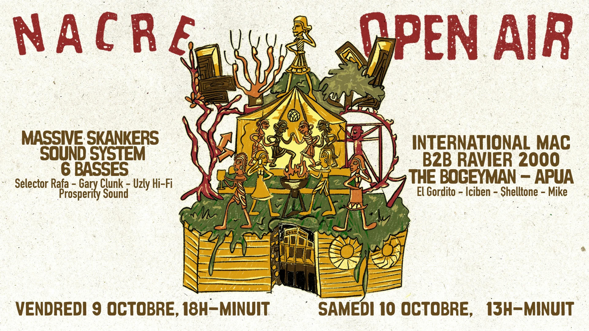 Nacre Big Open Air Cover