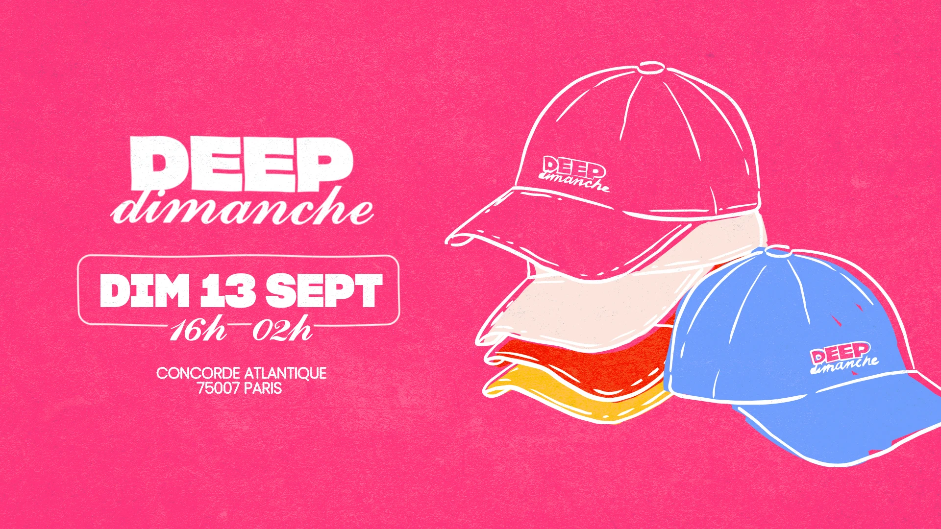 Deep Dimanche | 13 Sept @Concorde Atlantique Cover
