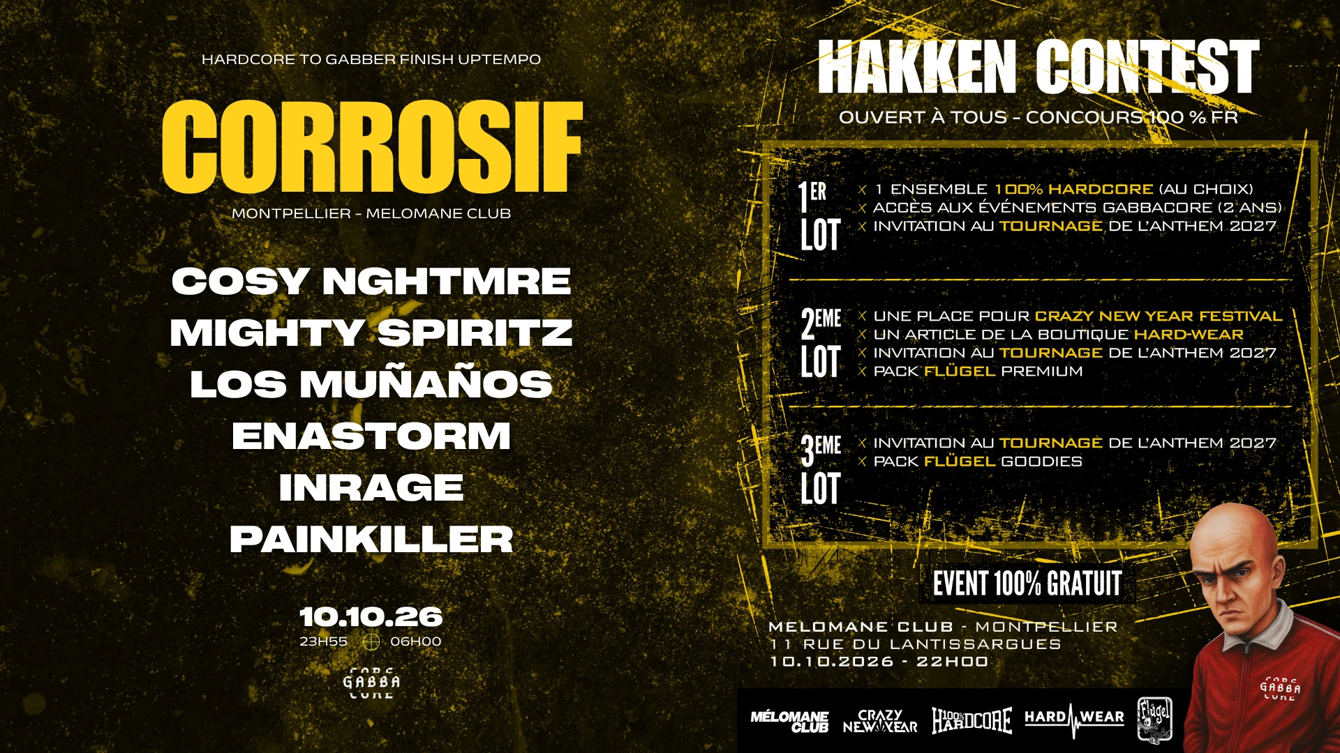 Hakken Contest : Corrosif Before Cover