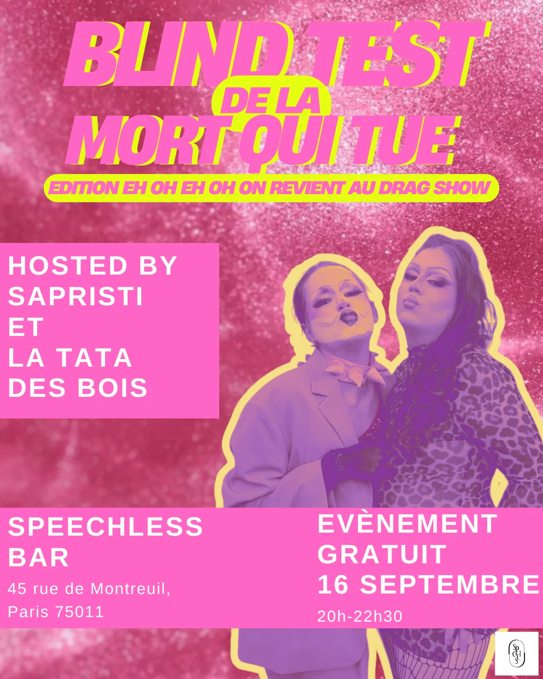 Blind Test Drag - Edition Eh Oh Eh Oh Cover