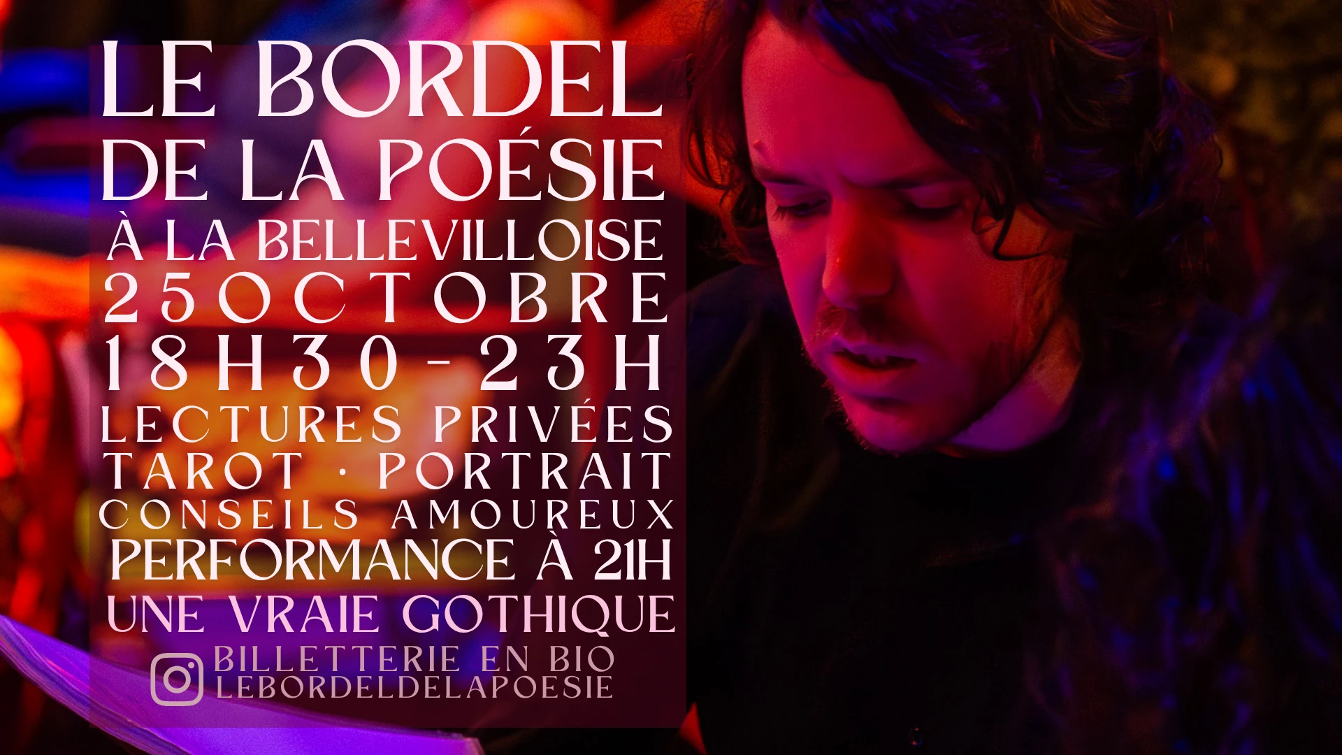 Le Bordel De La Poésie | 25.10.26 Cover