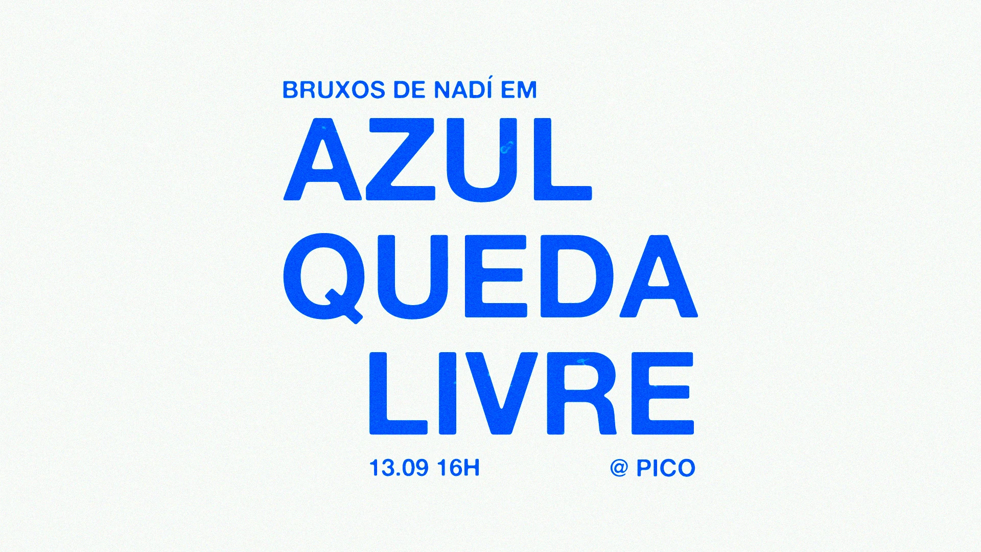 Bruxos De Nadí: Azul Queda Livre Cover