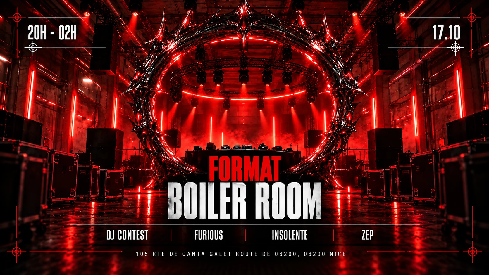 Format Boiler 360° - Hangar And Hard Techno Cover