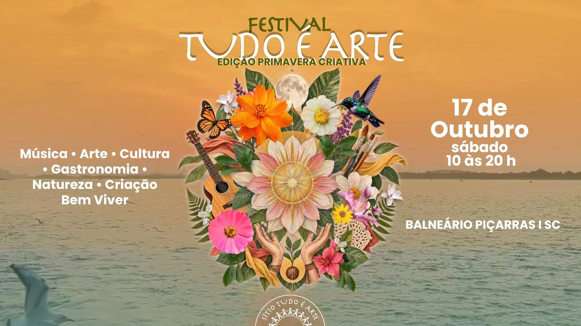 Festival Tudo É Arte - Edição Primavera Criativa Cover