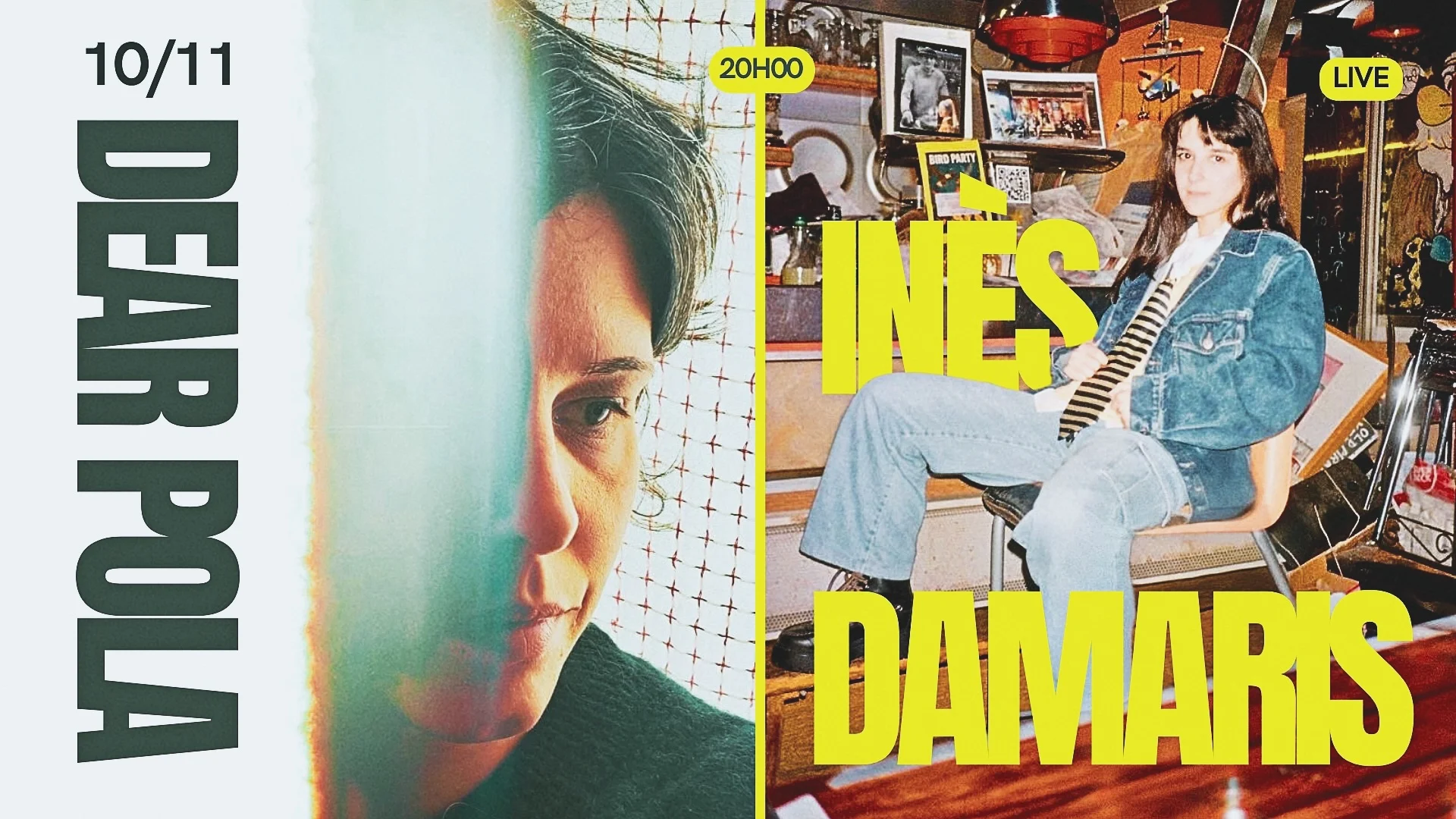 Dear Pola X Inès Damaris - Live Cover