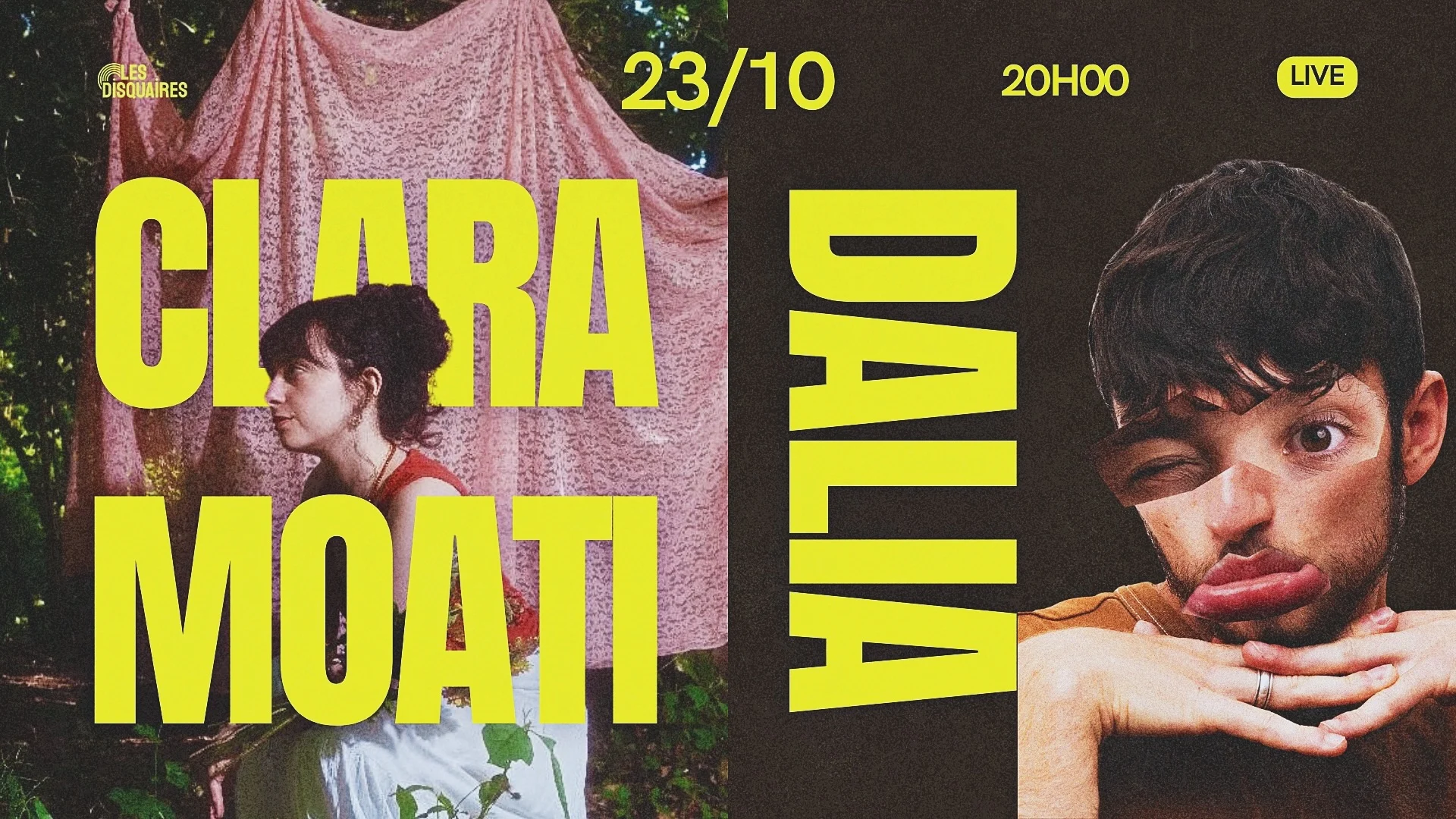 Clara Moati X Dalia - Live Cover