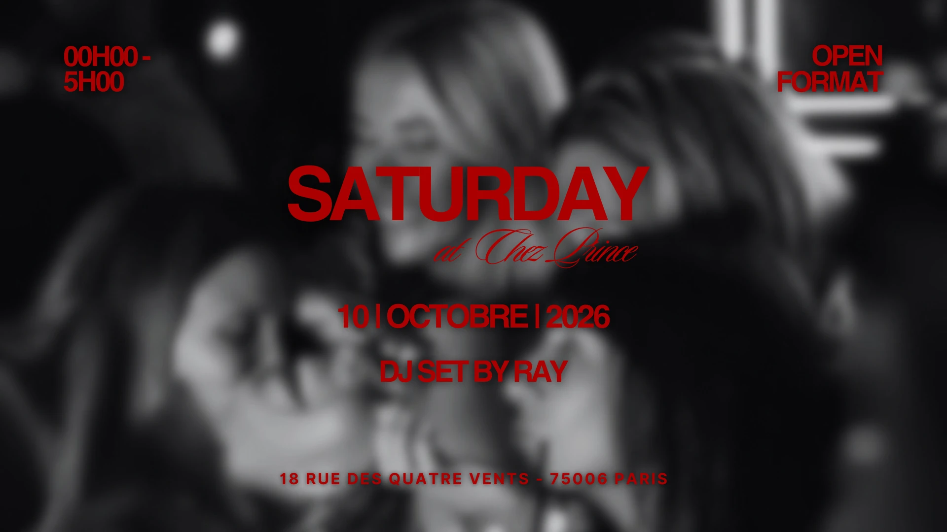 Samedi Open Format Chez Prince Cover