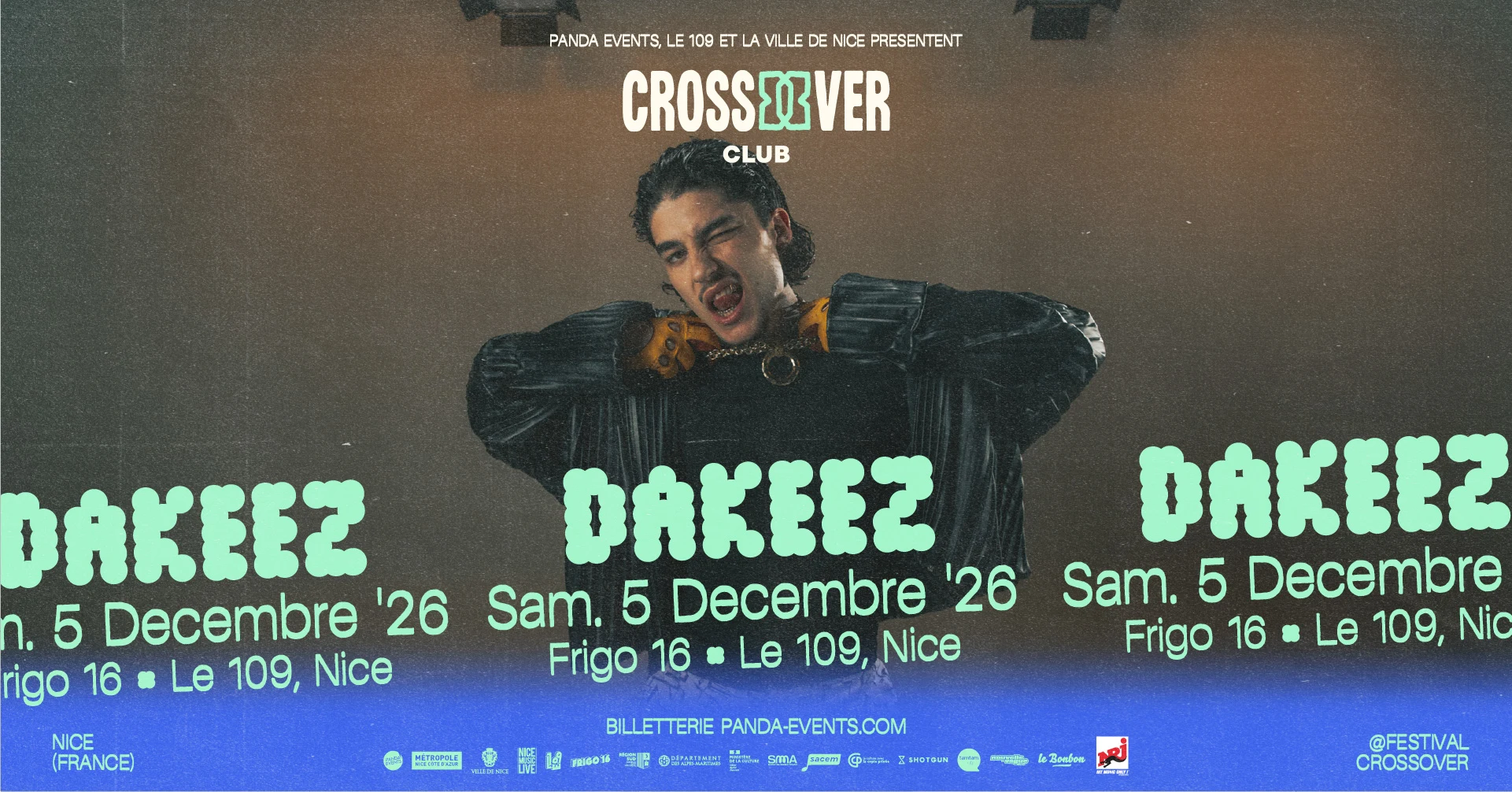 Dakeez + Première Partie @ Frigo 16 Cover