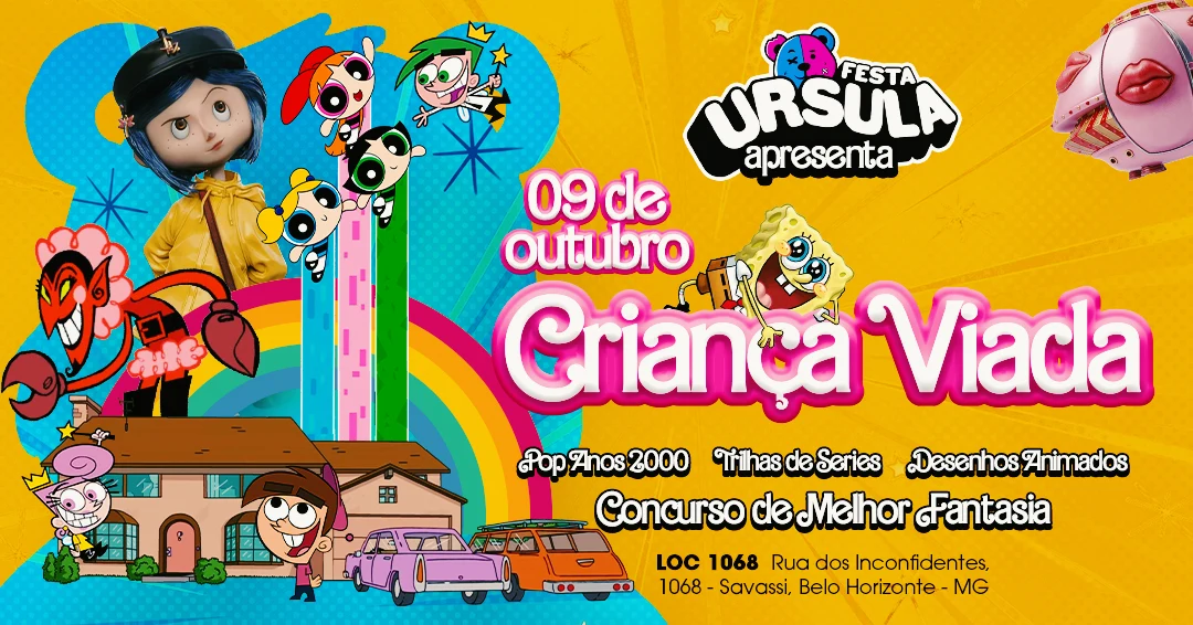 Ursula • Criança Viada | 09 De Outubro | Espaço Loc Cover