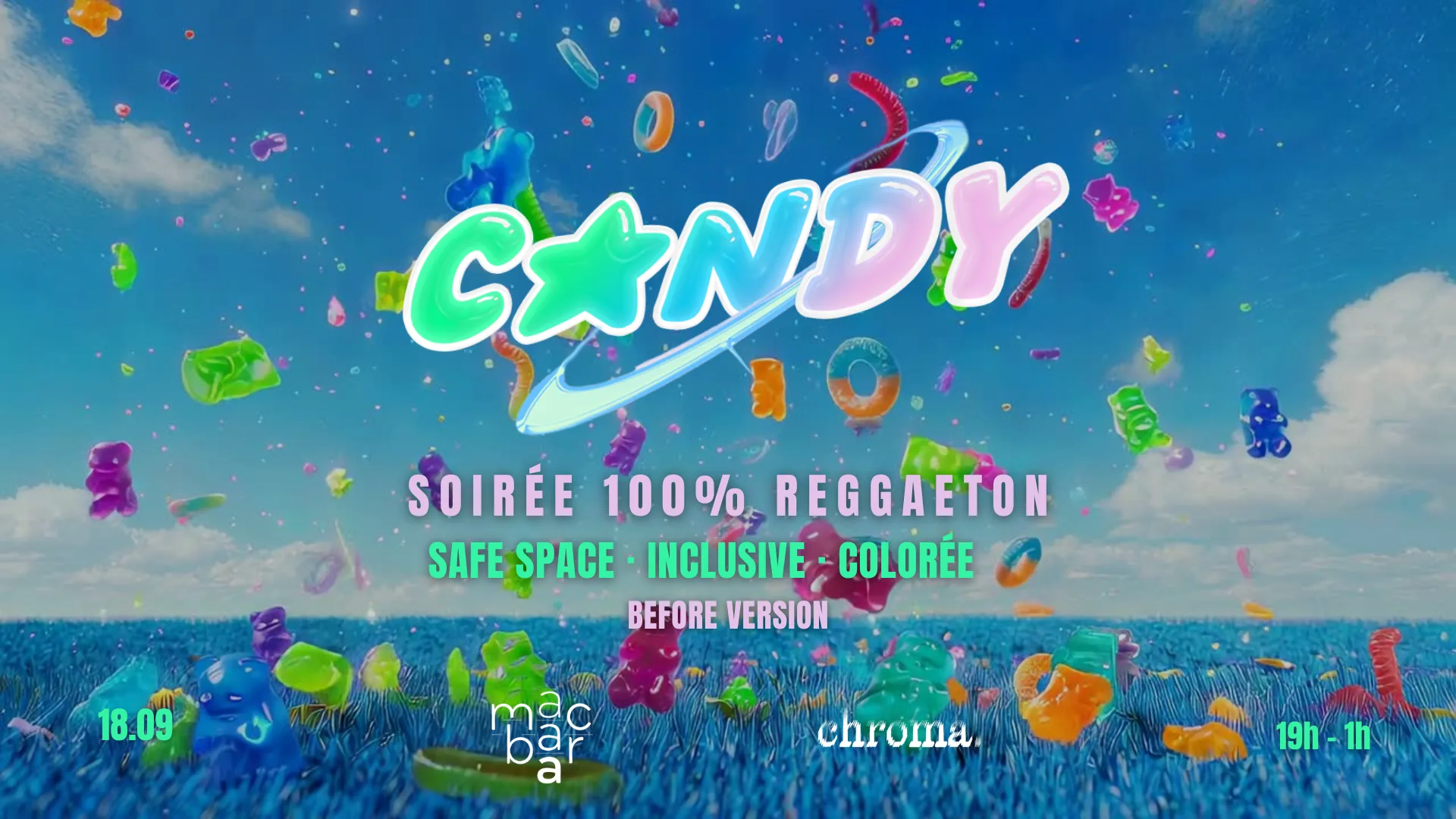 Fiesta Candy 100% Reggaeton | Before Version Cover