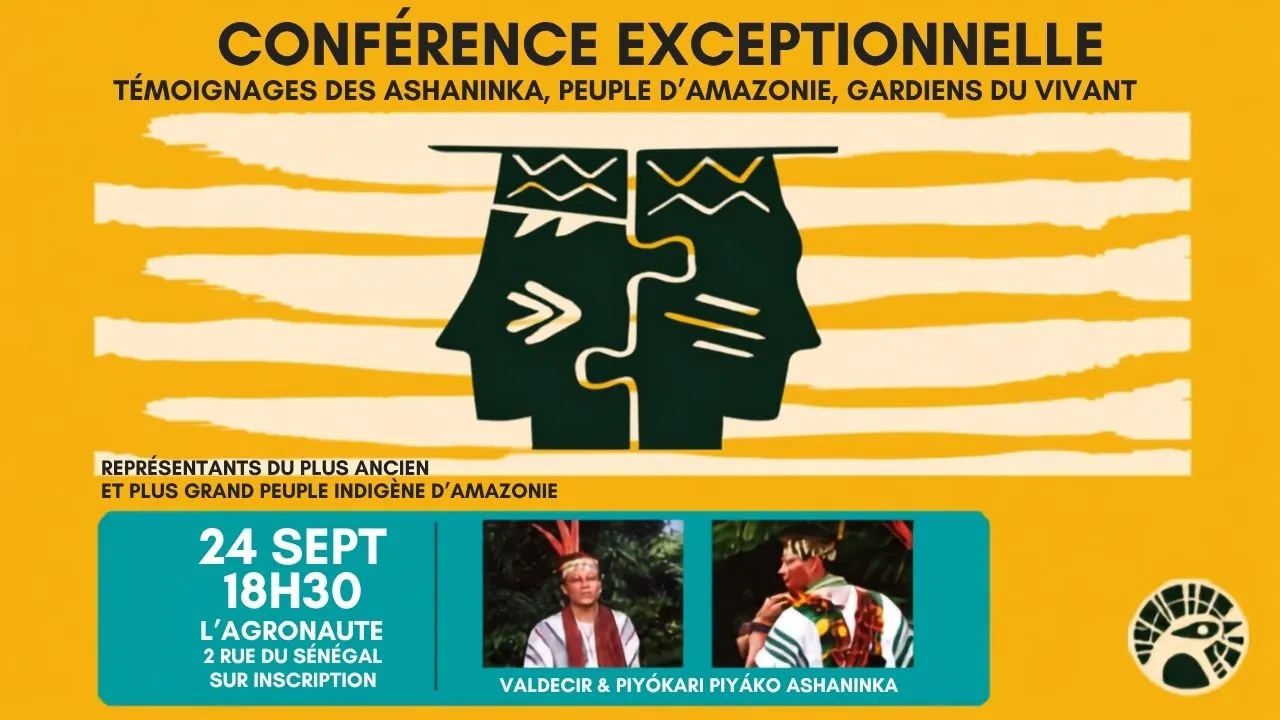 Rencontre Exceptionnelle - Représentants Ashaninka Cover